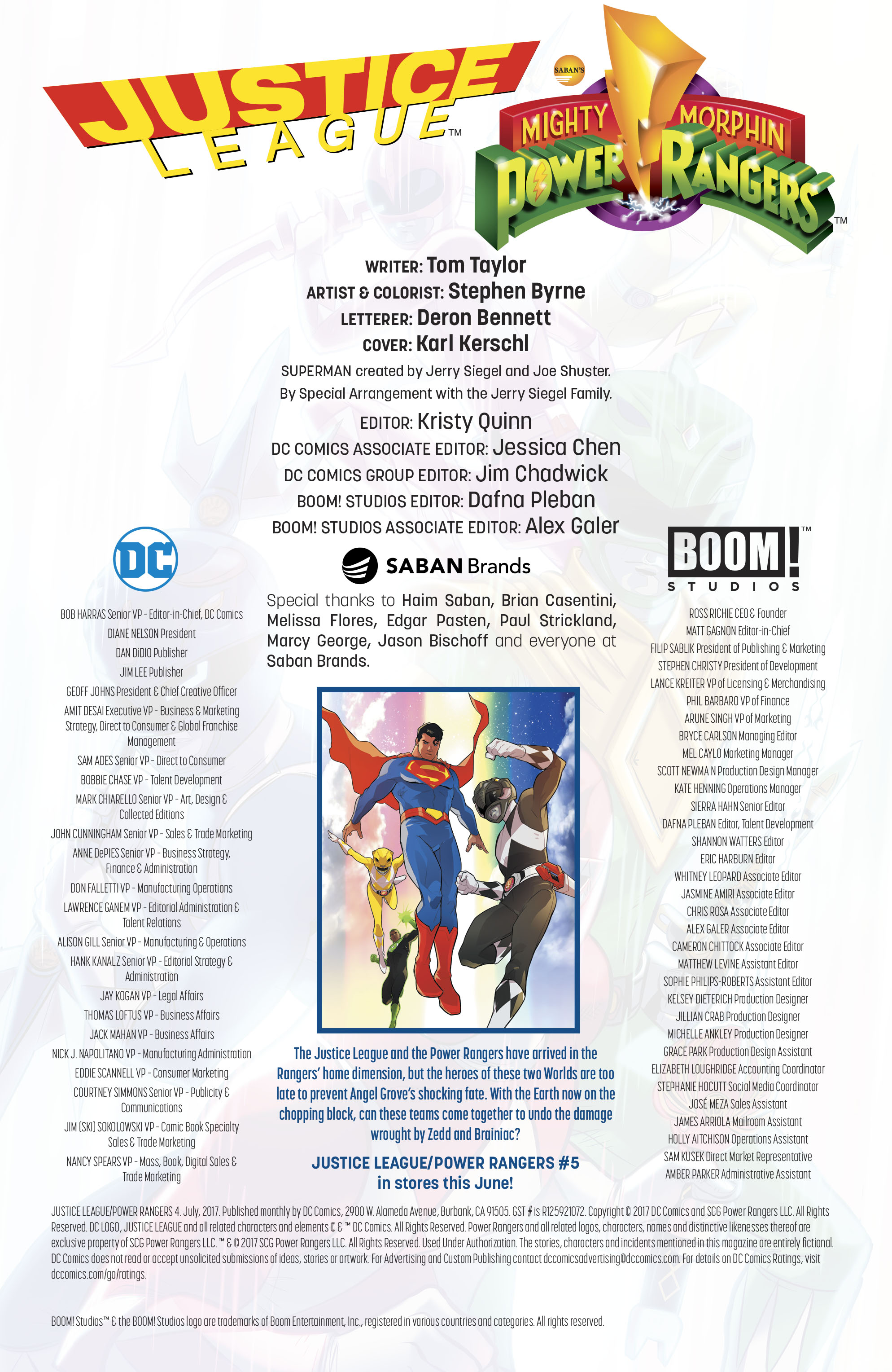 Read online Justice League/Mighty Morphin' Power Rangers comic -  Issue #4 - 26