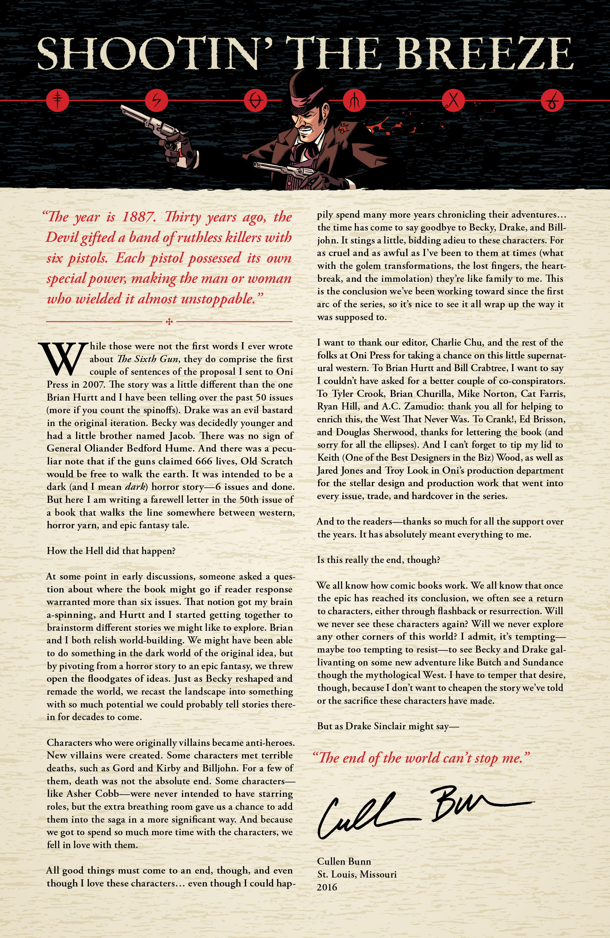 Read online The Sixth Gun comic -  Issue #50 - 65