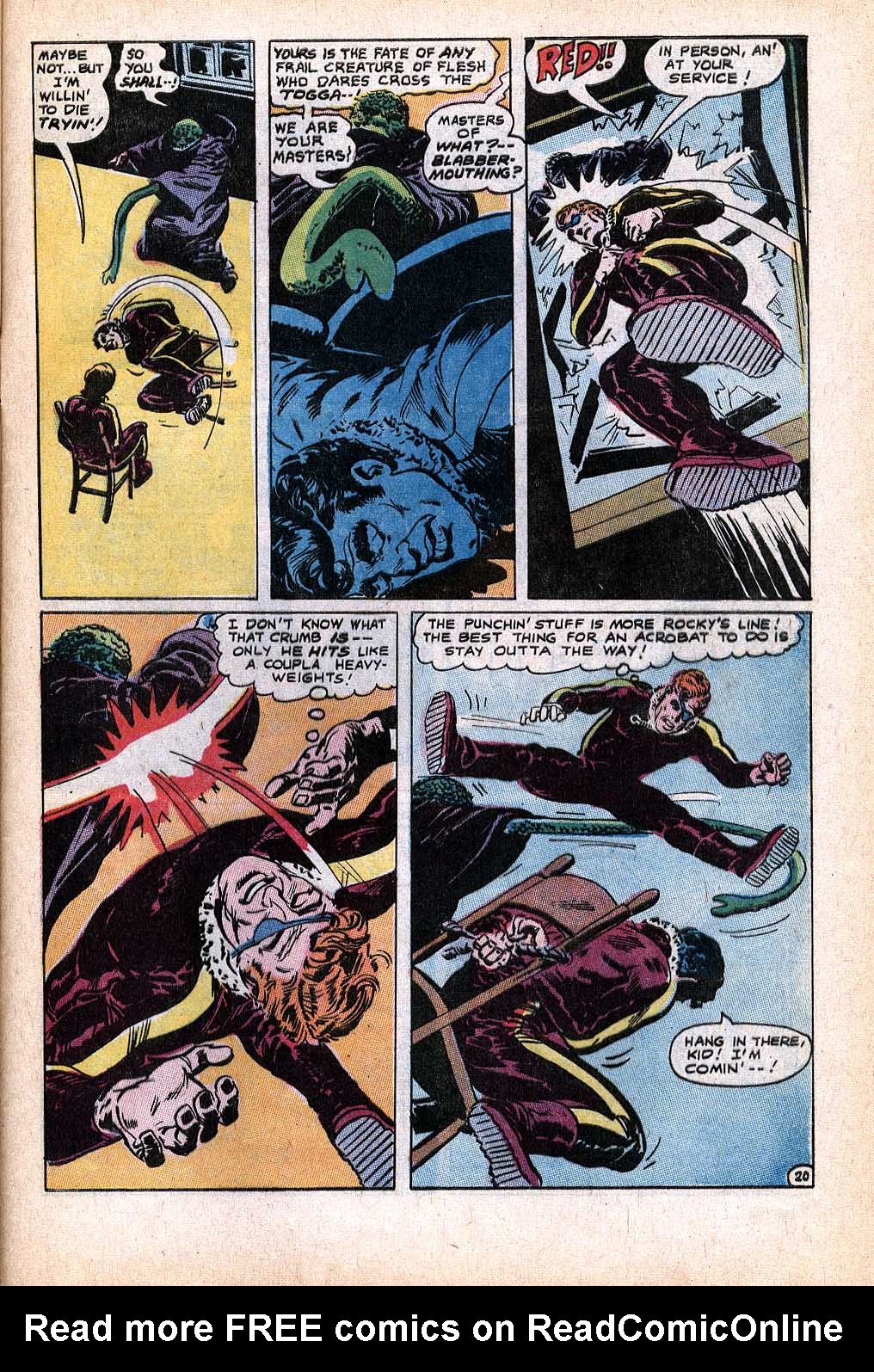 Read online Challengers of the Unknown (1958) comic -  Issue #70 - 22