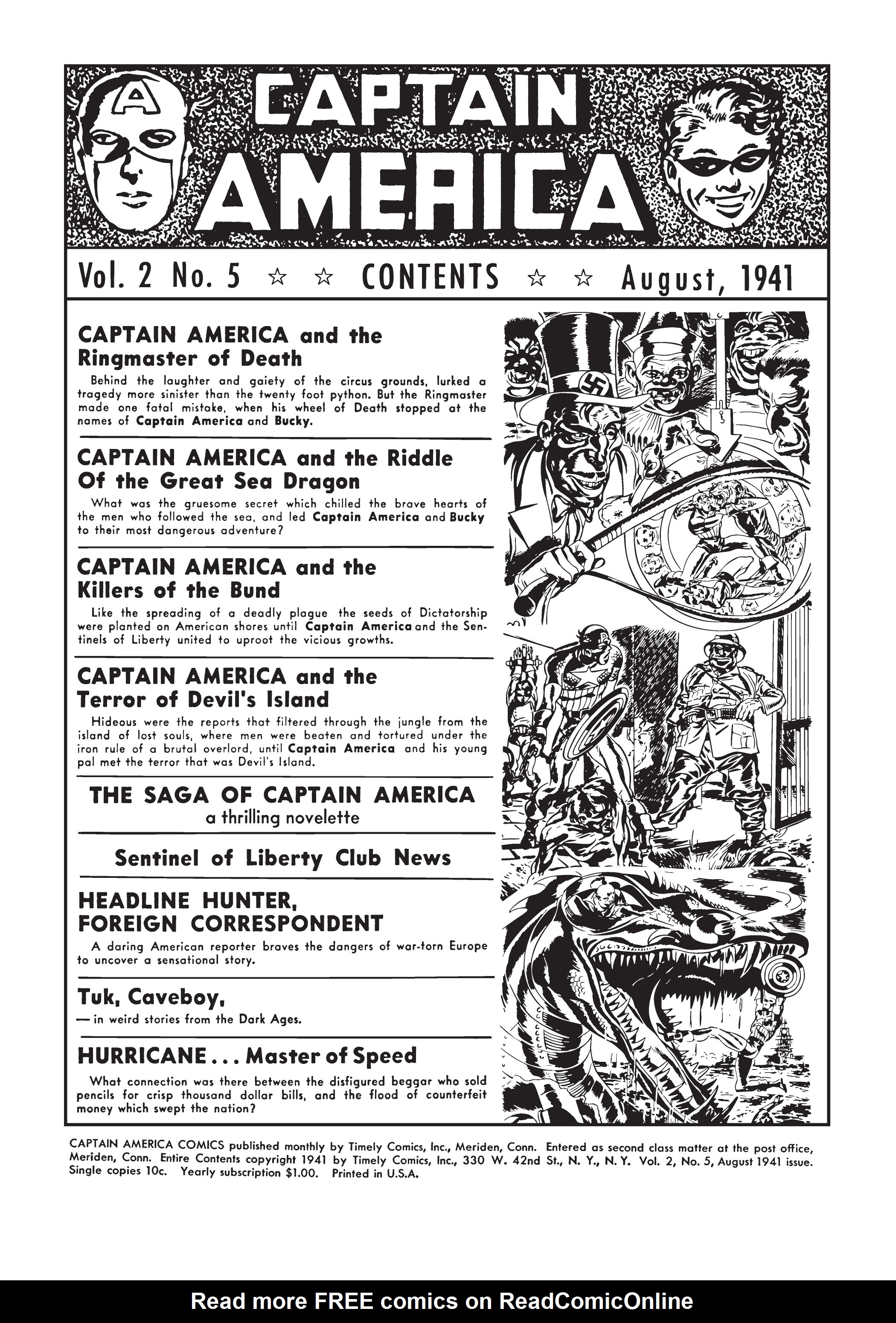 Read online Marvel Masterworks: Golden Age Captain America comic -  Issue # TPB 2 (Part 1) - 8