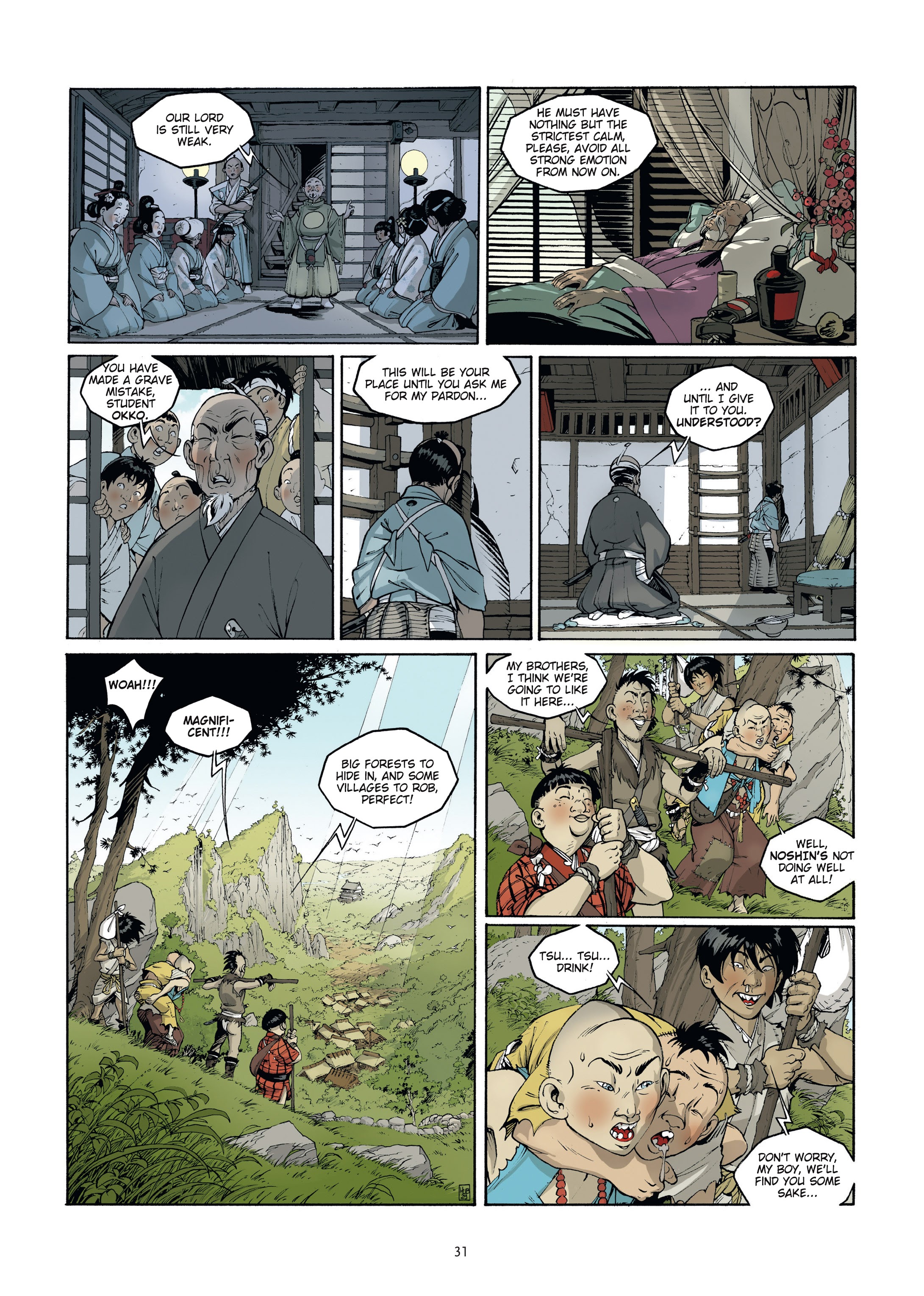 Read online Okko: The Cycle Of Emptiness comic -  Issue #1 - 31