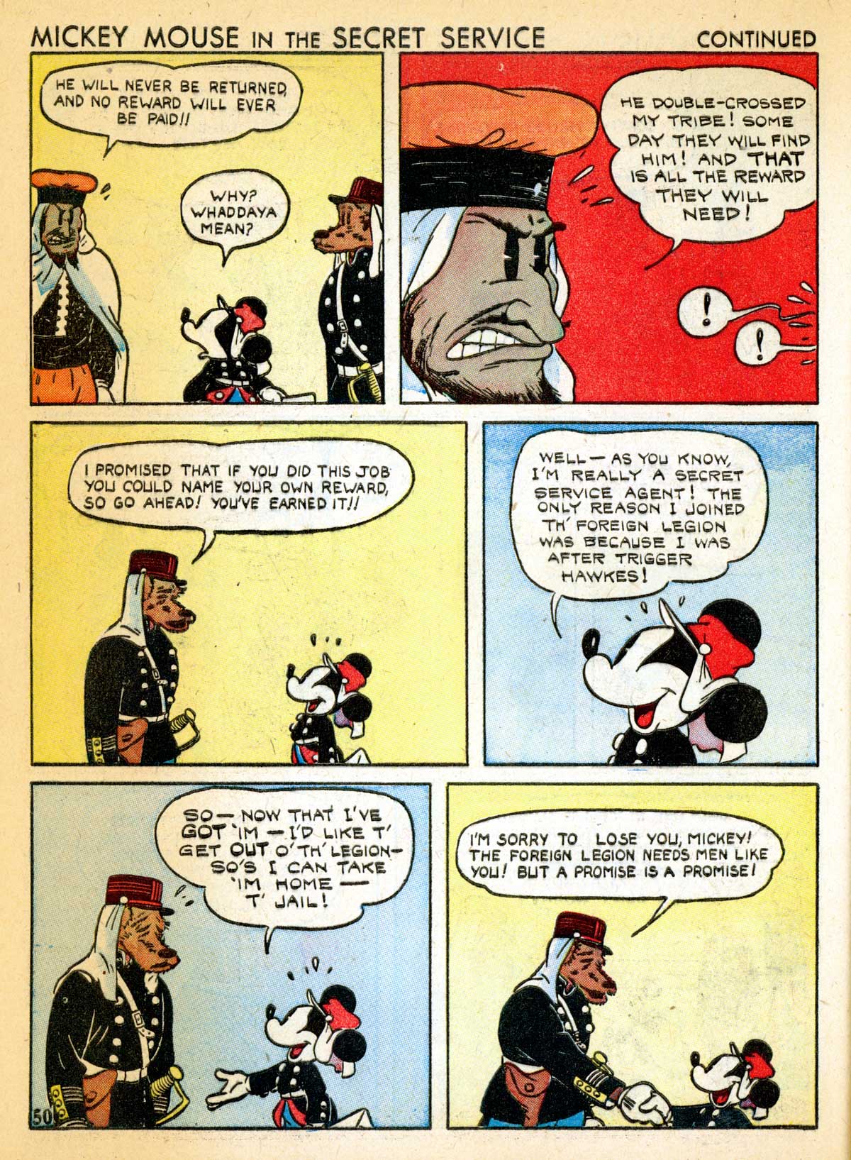 Read online Walt Disney's Comics and Stories comic -  Issue #10 - 52