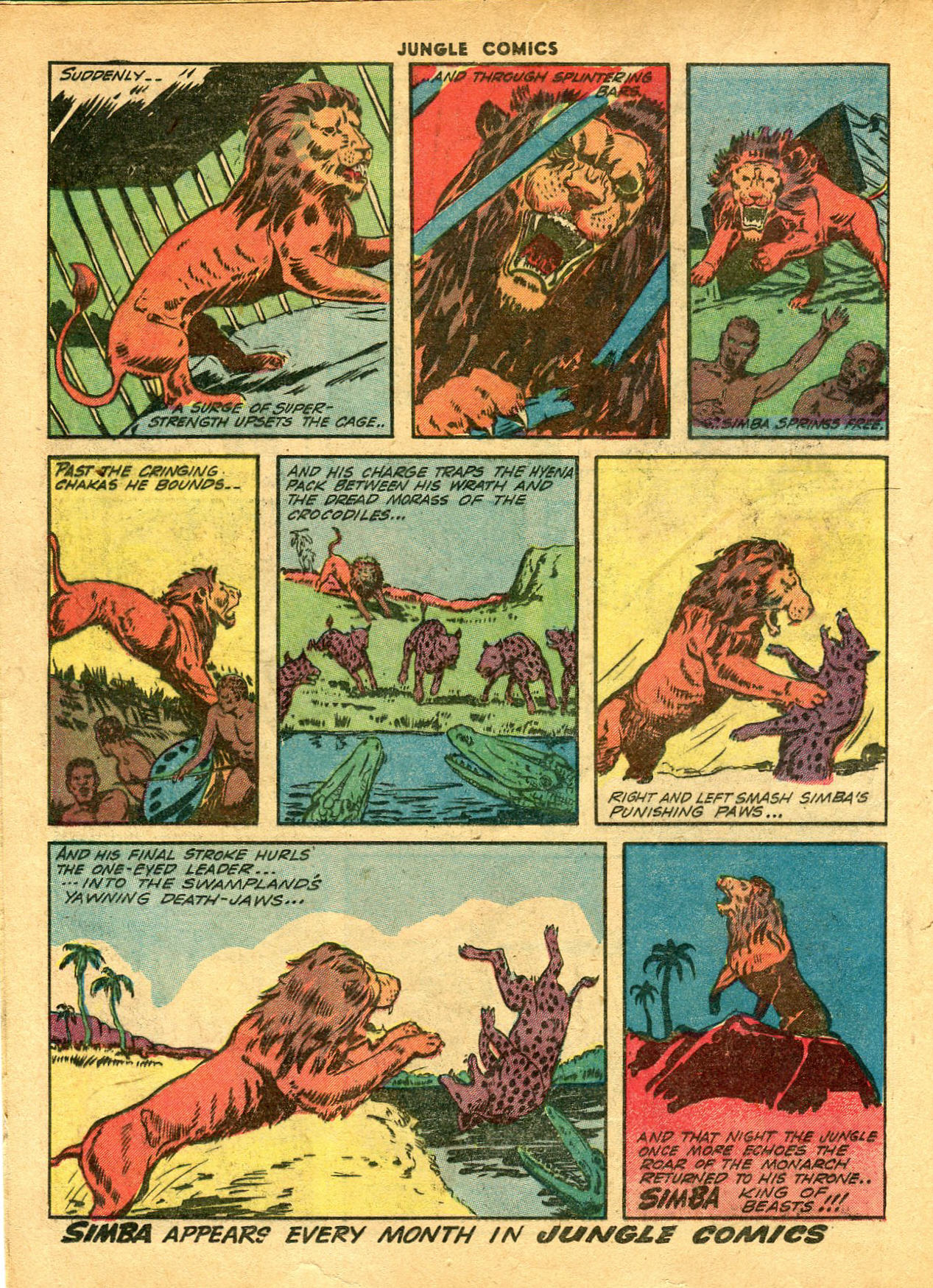 Read online Jungle Comics comic -  Issue #43 - 20