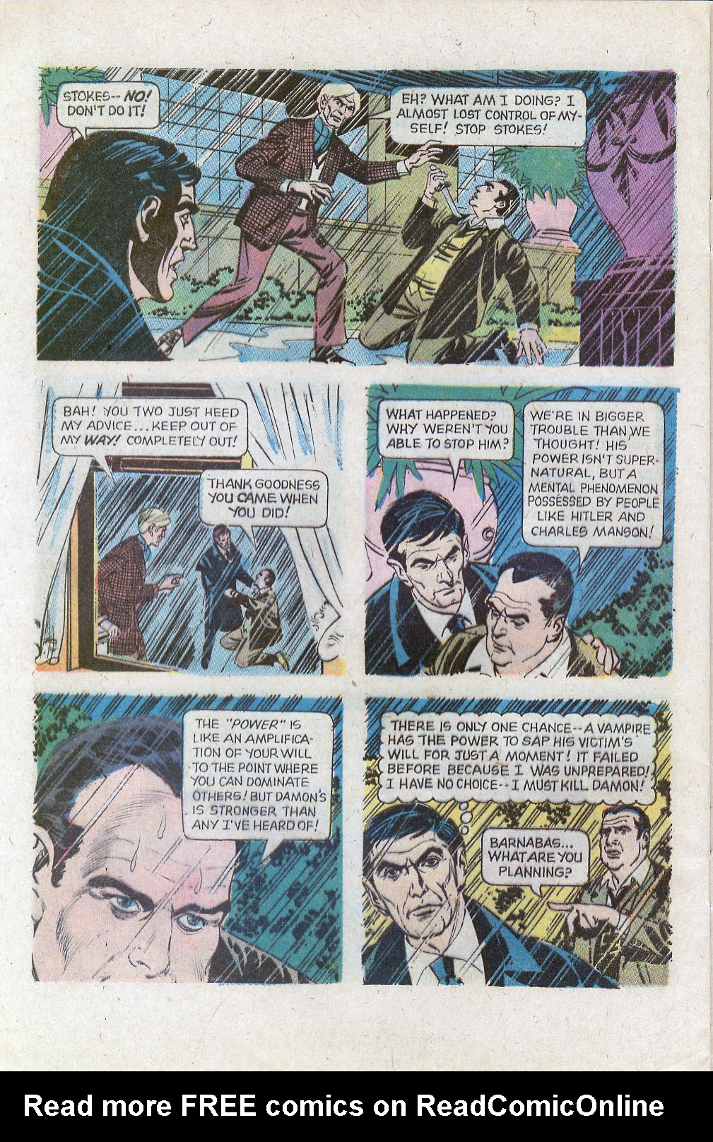 Read online Dark Shadows (1969) comic -  Issue #28 - 28