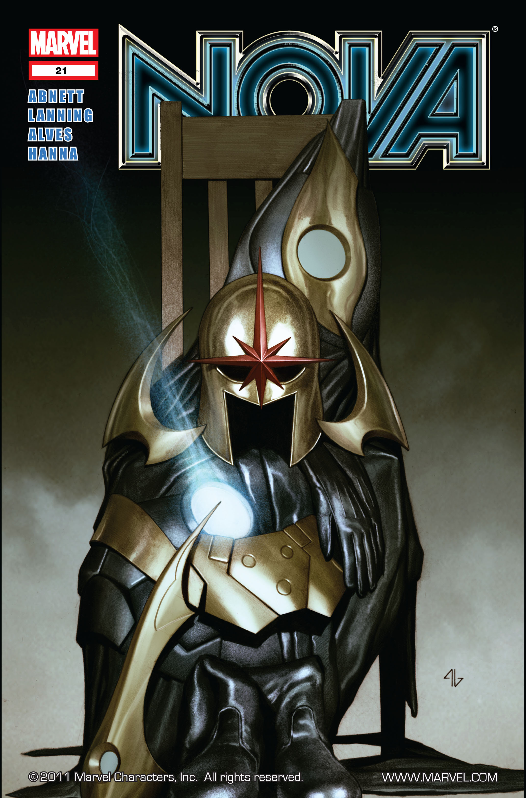 Read online Nova (2007) comic -  Issue #21 - 1