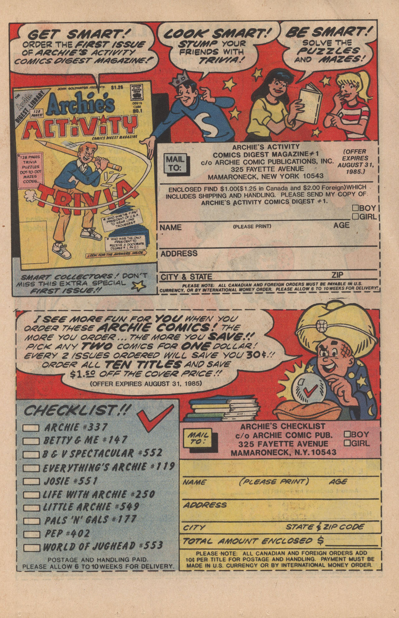 Read online Archie's TV Laugh-Out comic -  Issue #102 - 11