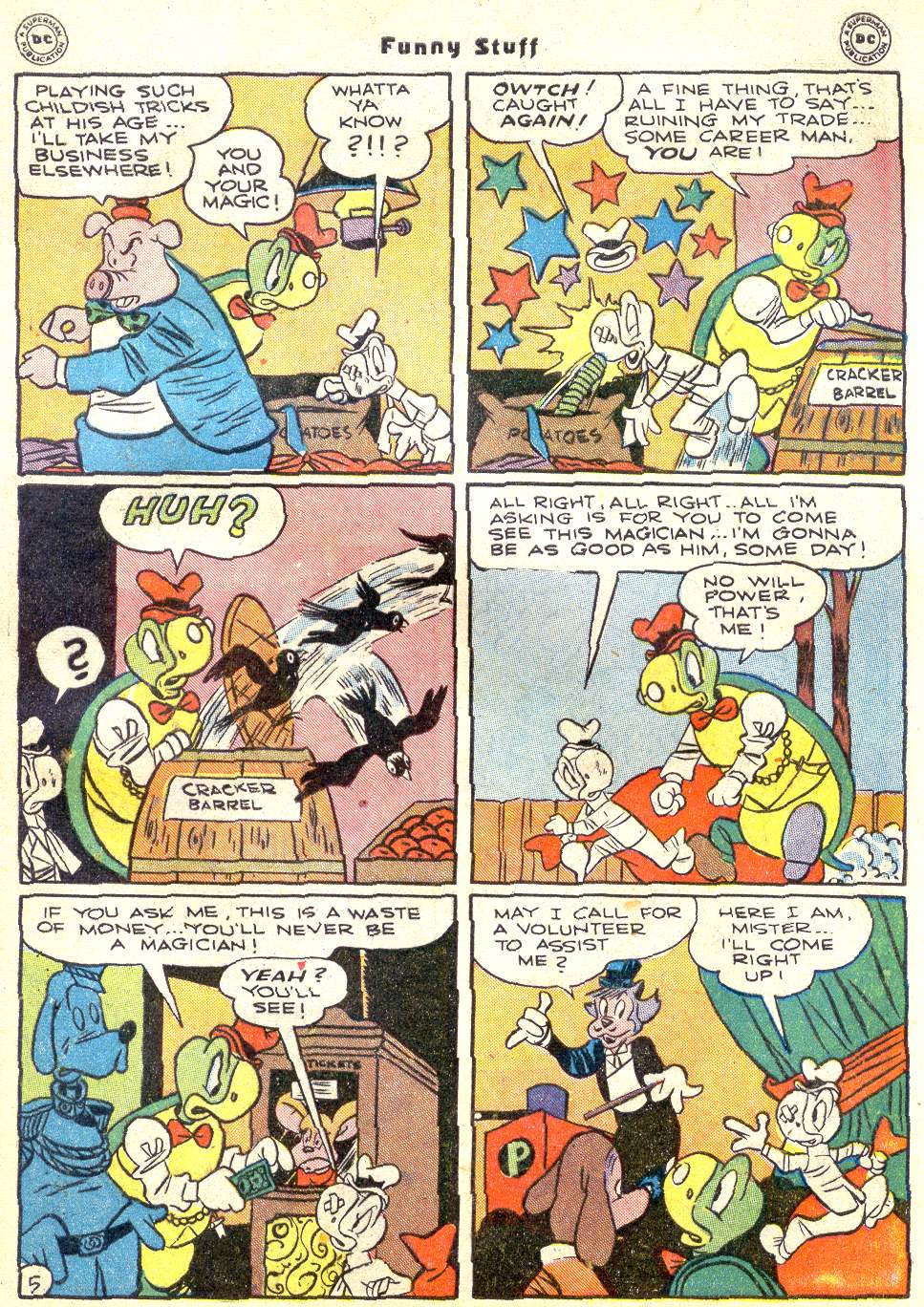 Read online Funny Stuff comic -  Issue #13 - 47