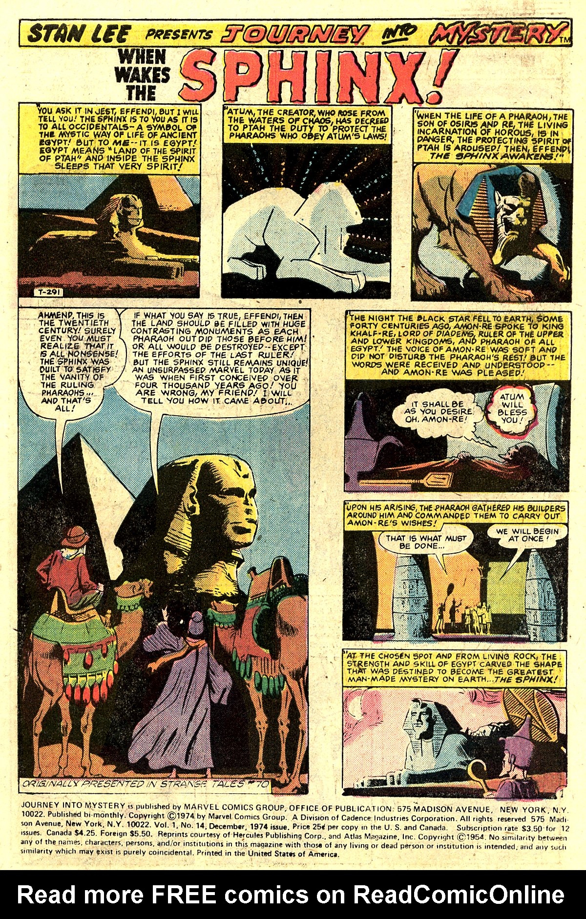 Read online Journey Into Mystery (1972) comic -  Issue #14 - 3