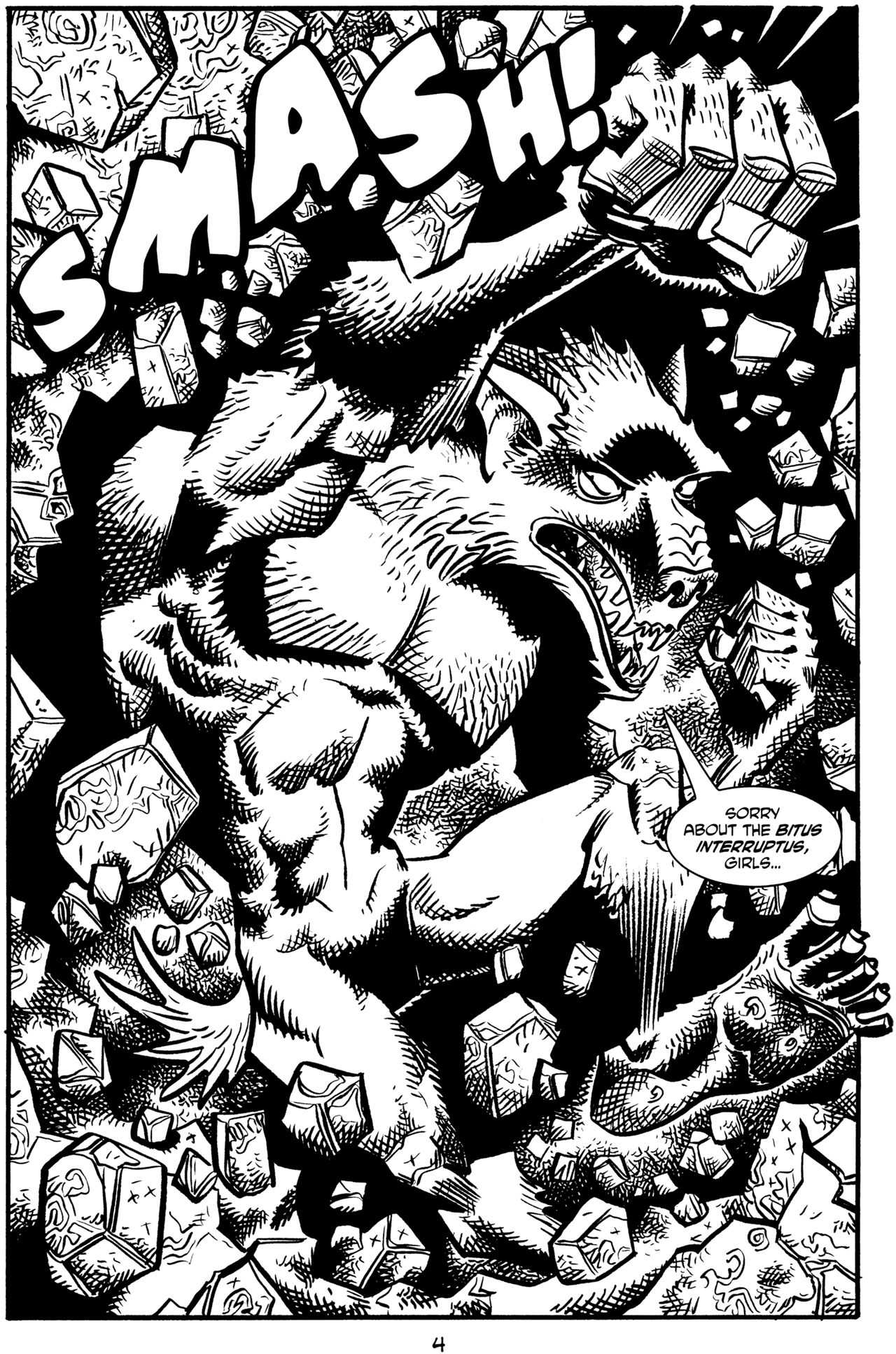 Read online Raphael Bad Moon Rising comic -  Issue #4 - 6