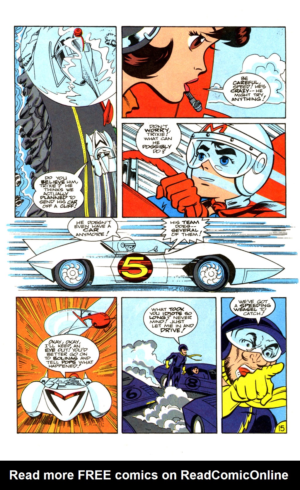 Read online Speed Racer (1987) comic -  Issue #36 - 20