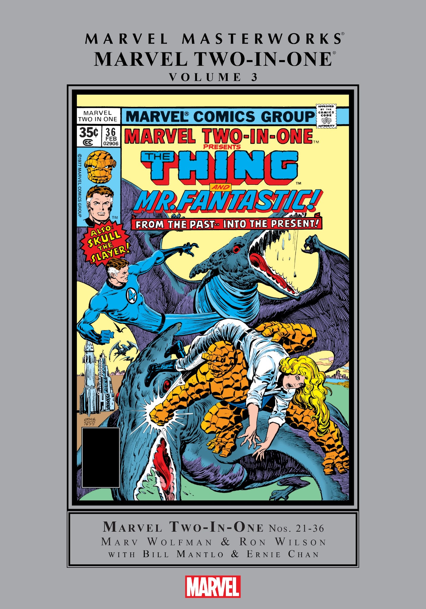 Read online Marvel Masterworks: Marvel Two-In-One comic -  Issue # TPB 3 - 1