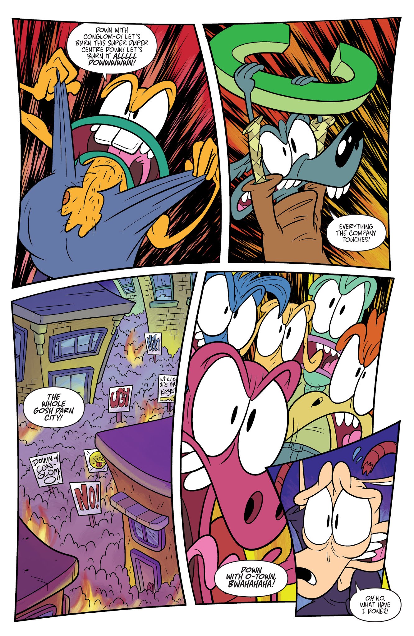 Read online Rocko's Modern Life (2017) comic -  Issue #8 - 17