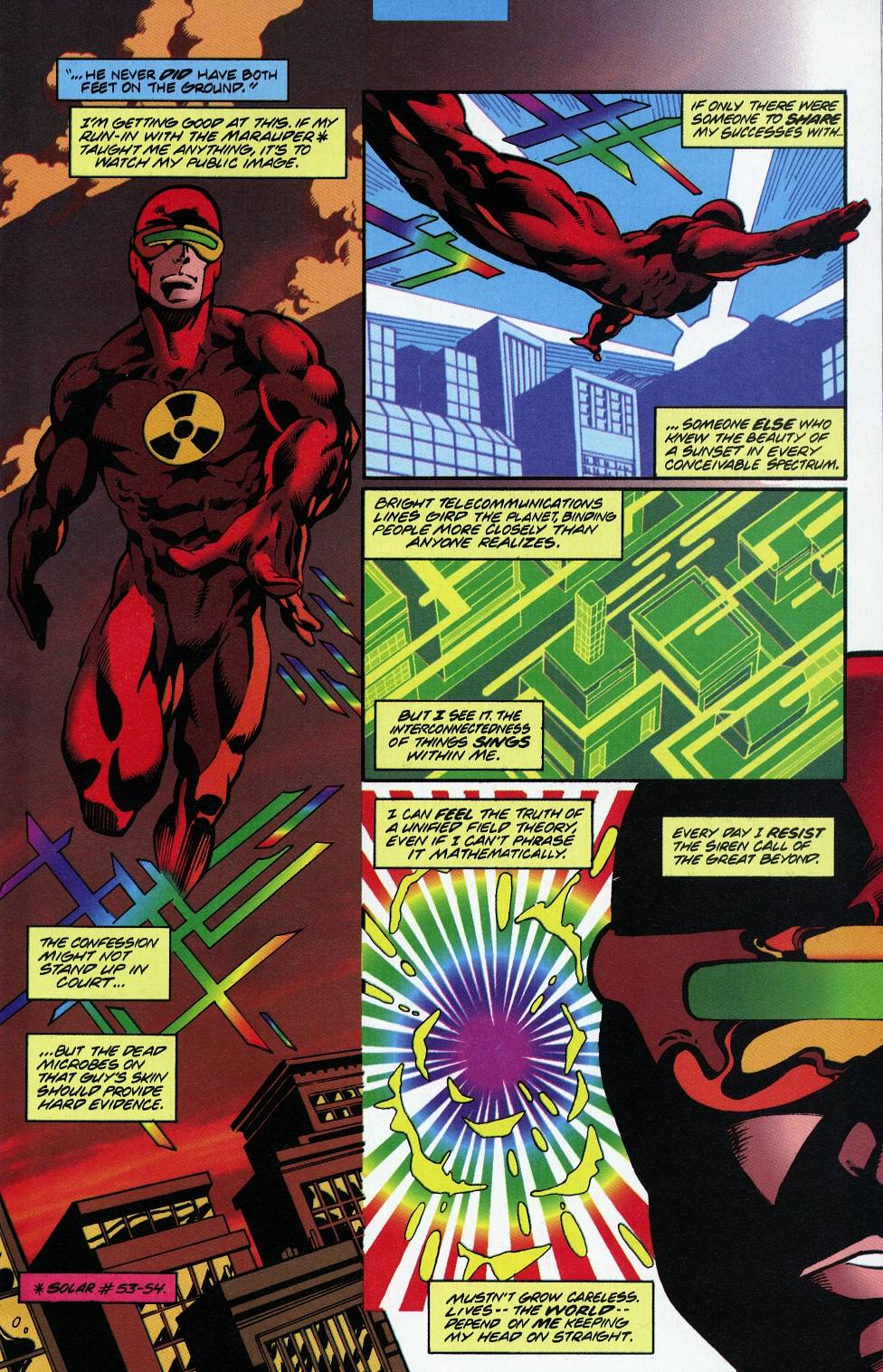 Read online Solar, Man of the Atom comic -  Issue #55 - 9