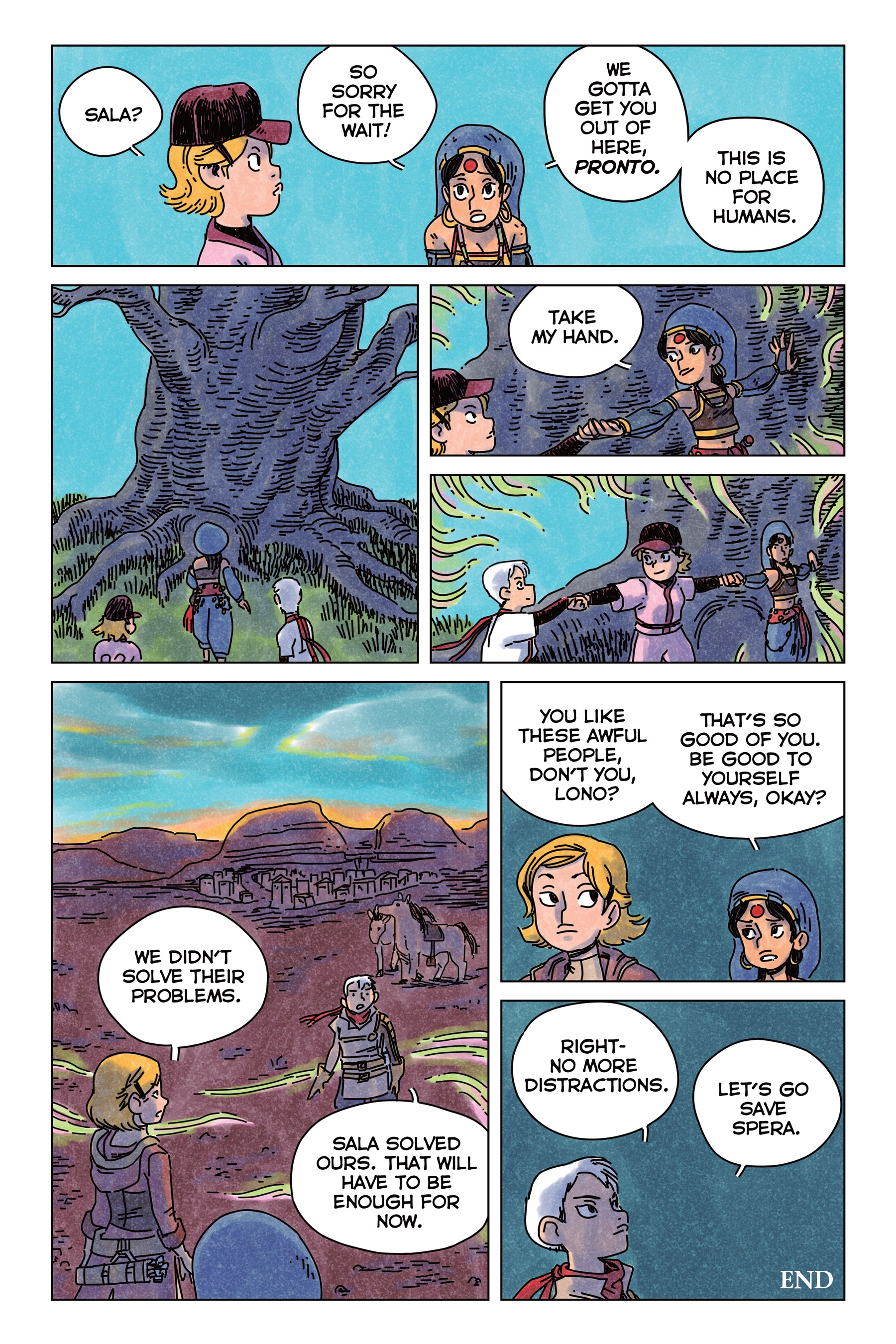 Read online Spera: Ascension of the Starless comic -  Issue # TPB 2 (Part 2) - 70