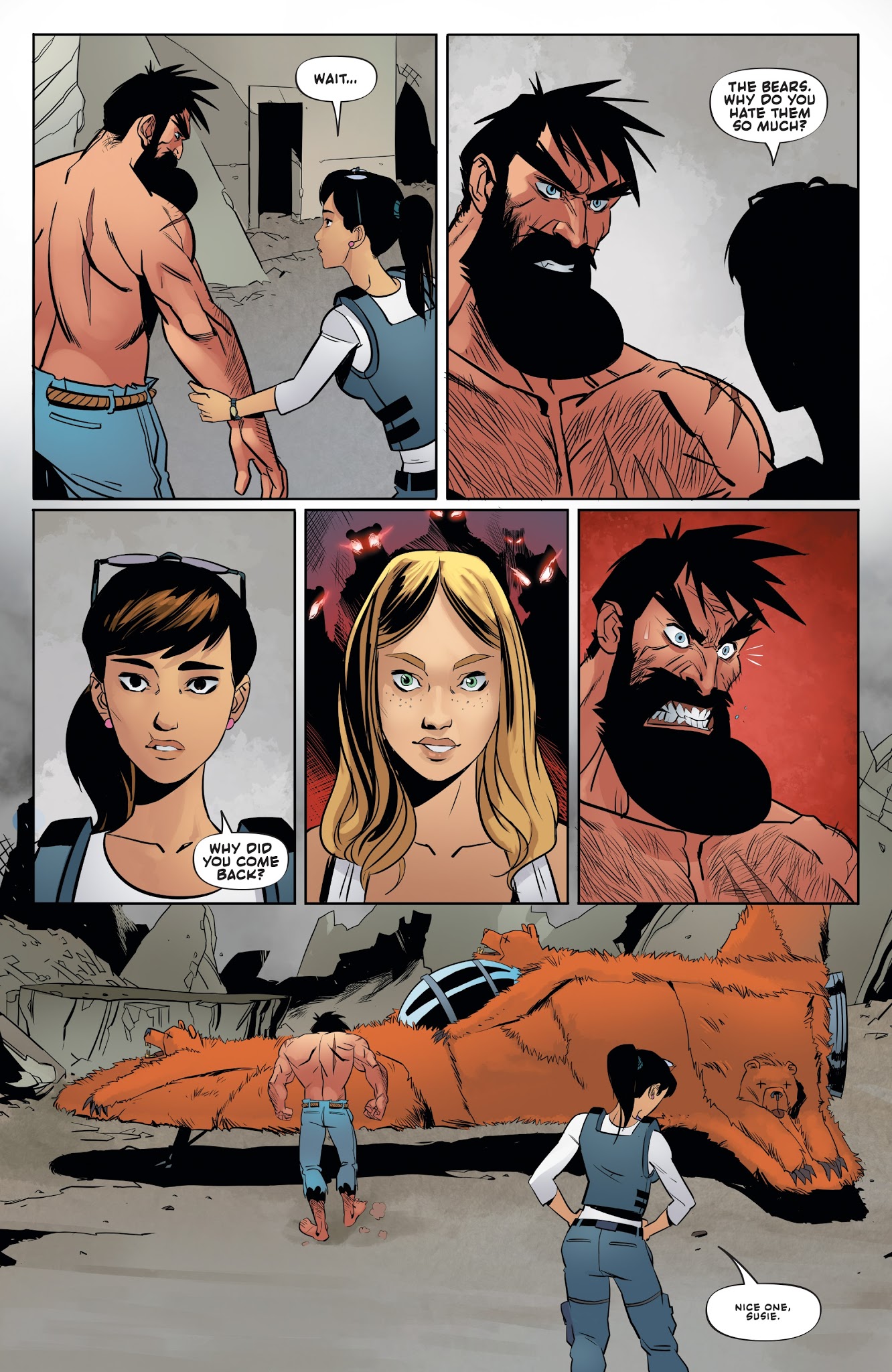 Read online Shirtless Bear-Fighter! comic -  Issue #2 - 10