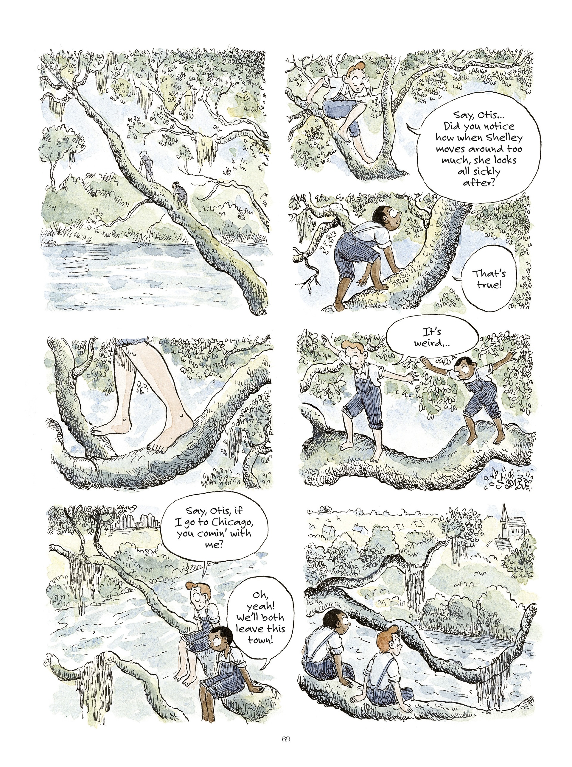 Read online Swamp: A Summer in the Bayou comic -  Issue # TPB (Part 1) - 71