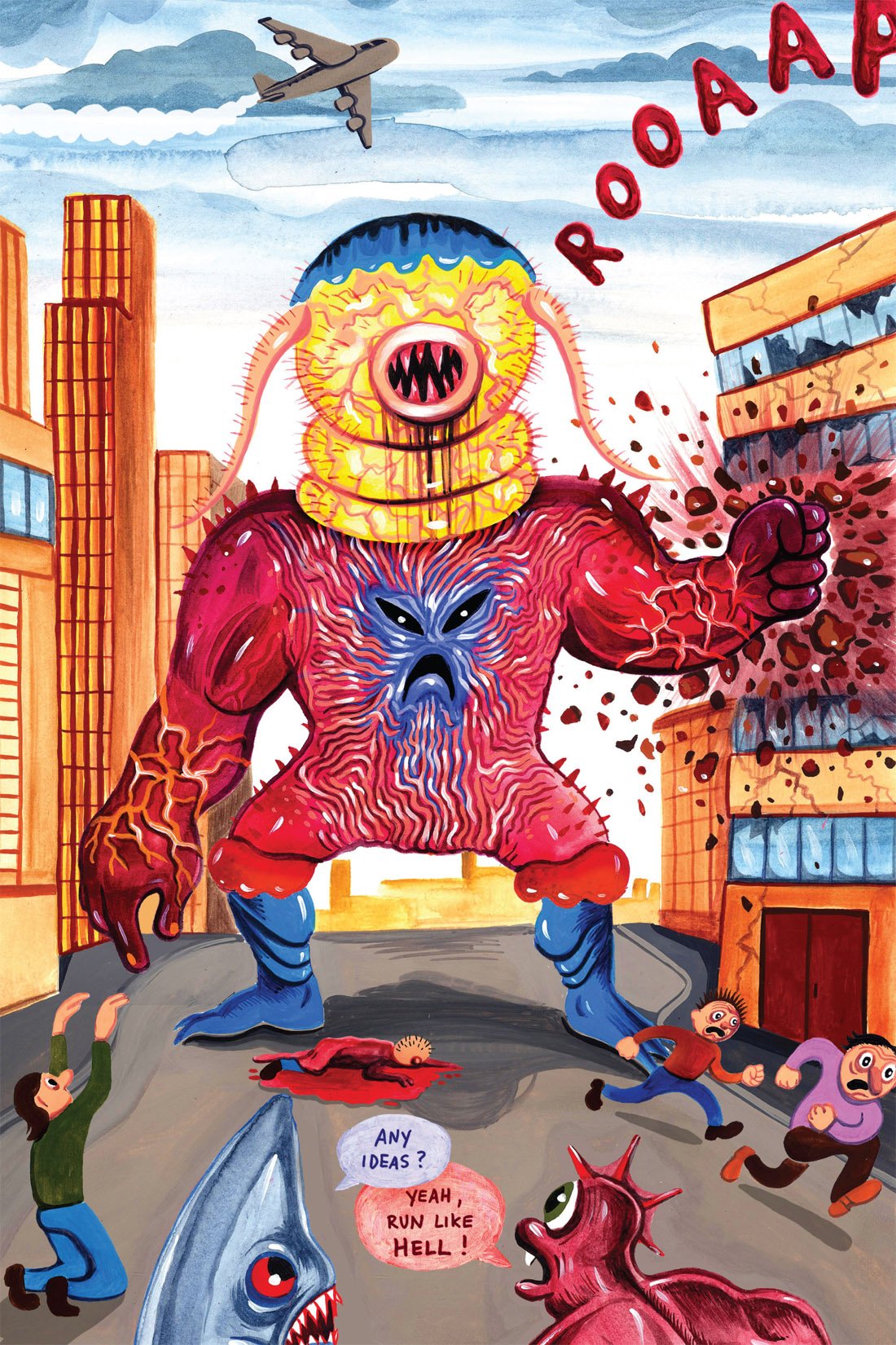 Read online Twisted Savage Dragon Funnies comic -  Issue # TPB - 132