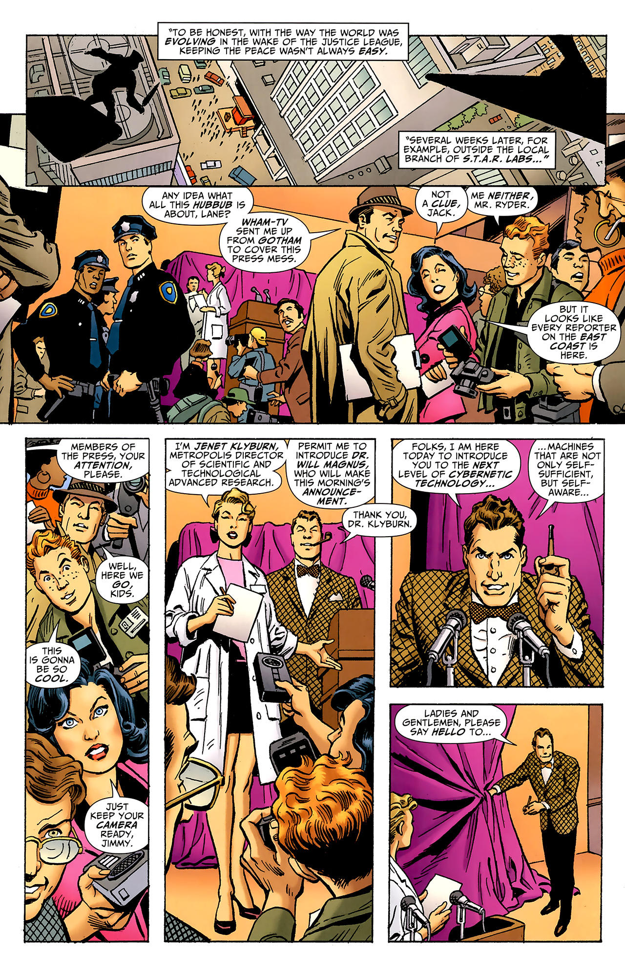 Read online DC Universe: Legacies comic -  Issue #4 - 10