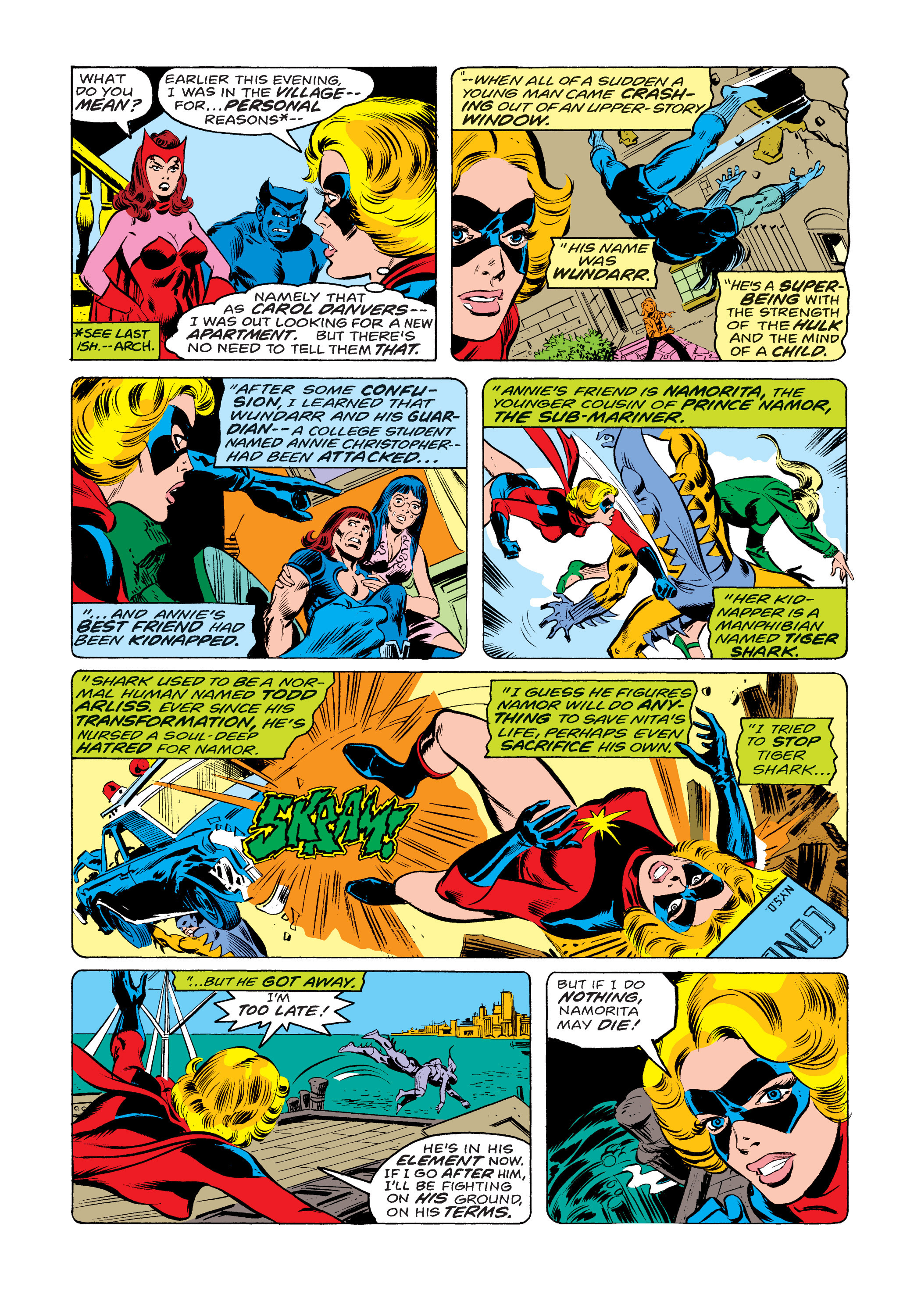 Read online Ms. Marvel (1977) comic -  Issue #16 - 5