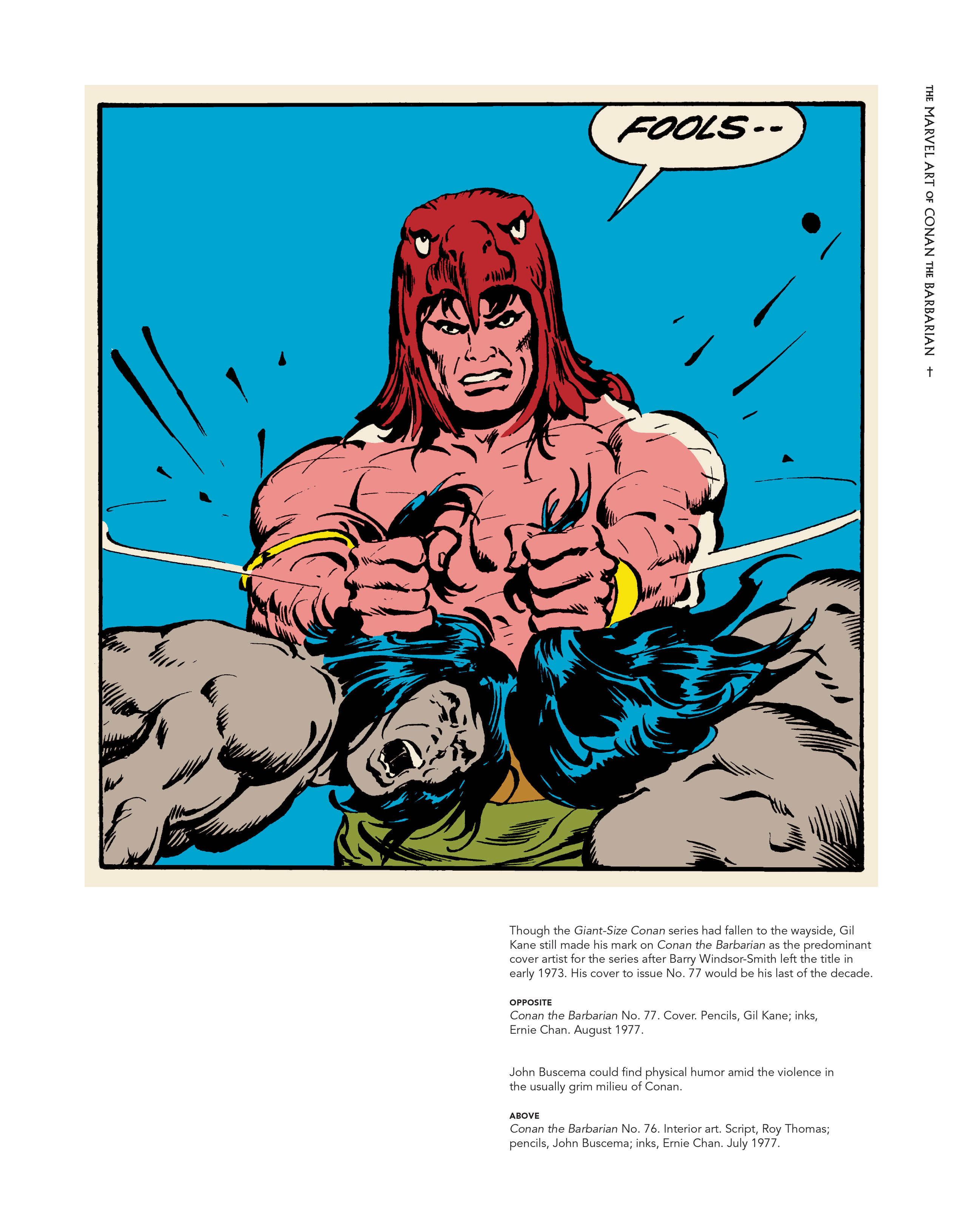 Read online Marvel Art of Conan the Barbarian comic -  Issue # TPB (Part 1) - 89