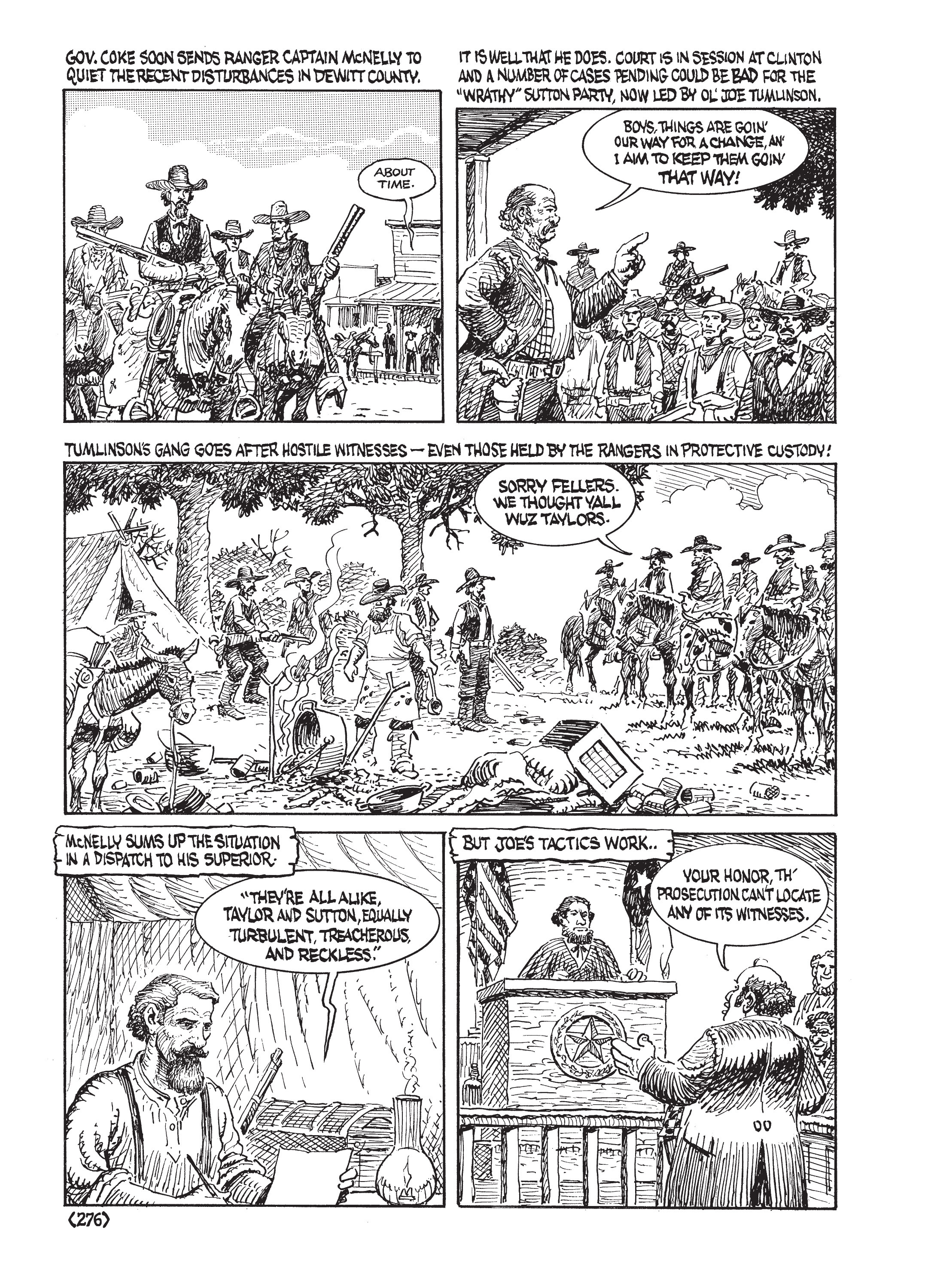 Read online Jack Jackson's American History: Los Tejanos and Lost Cause comic -  Issue # TPB (Part 3) - 74