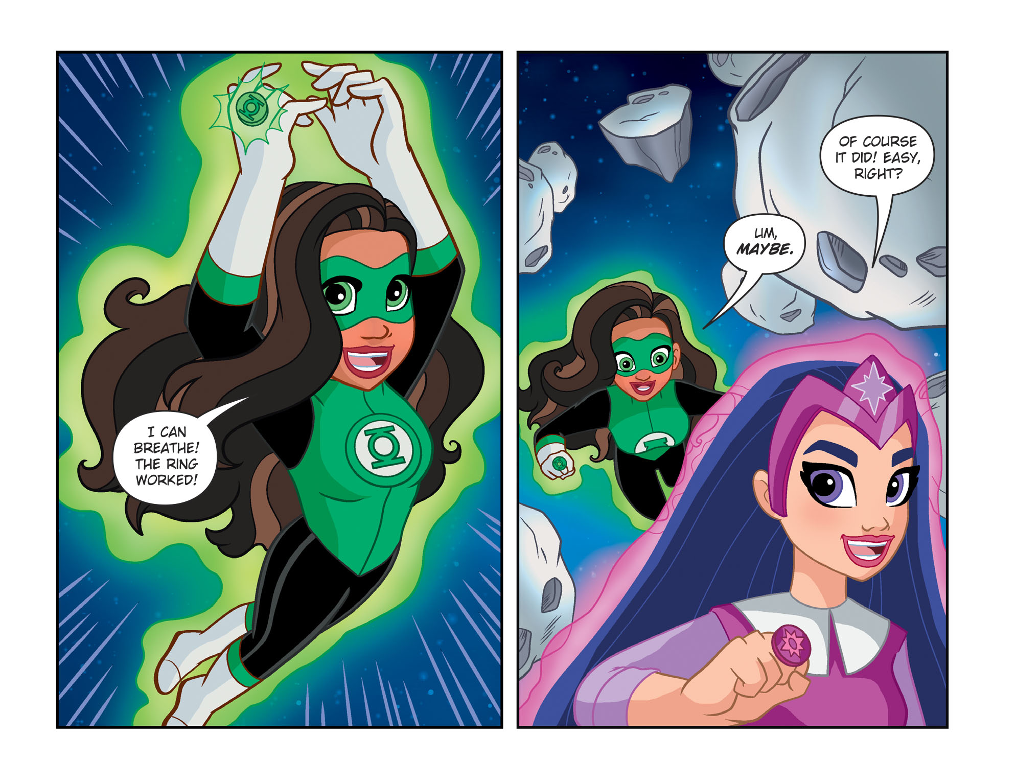 Read online DC Super Hero Girls: Spaced Out comic -  Issue #4 - 13