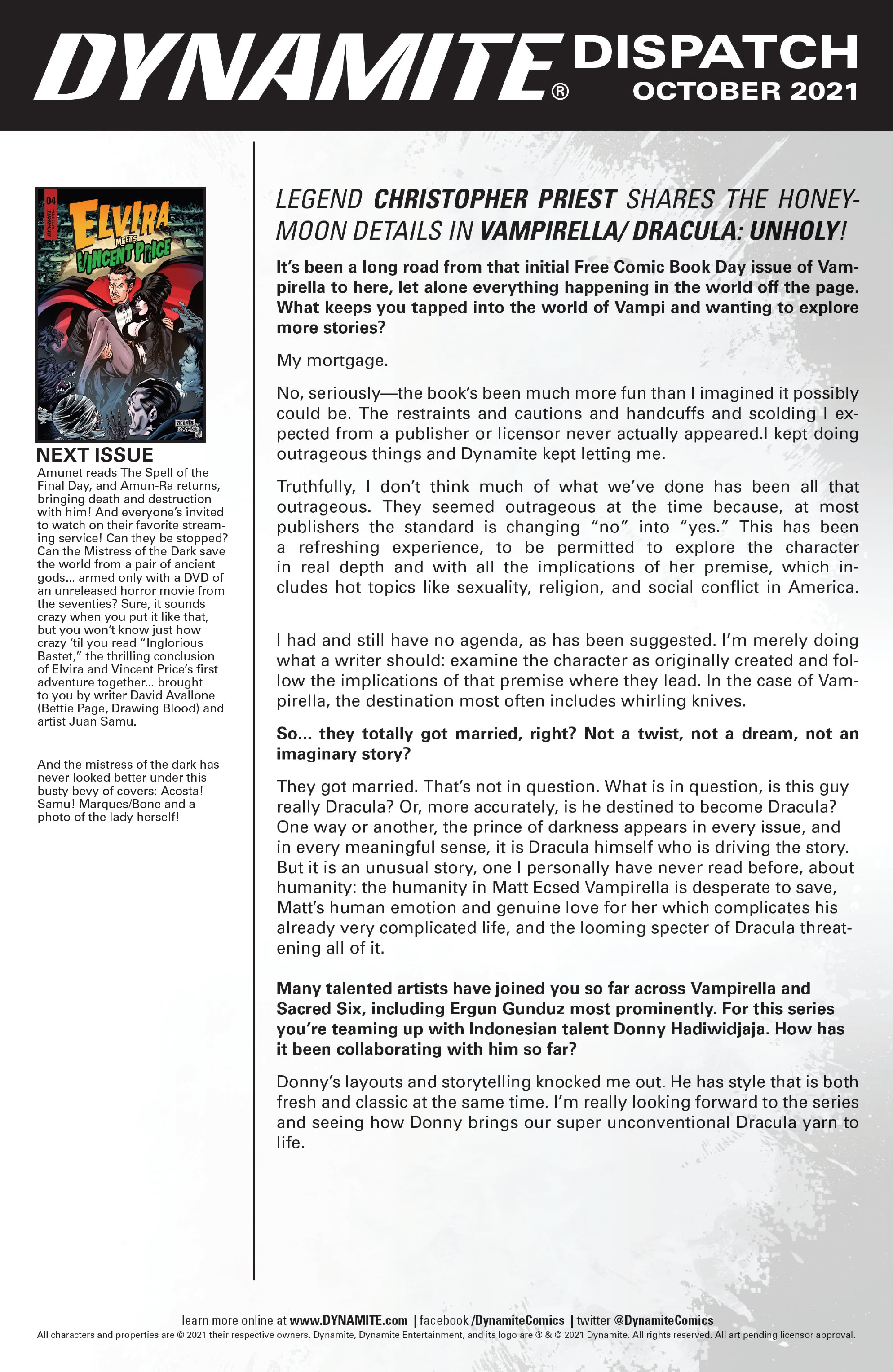 Read online Elvira Meets Vincent Price comic -  Issue #3 - 26