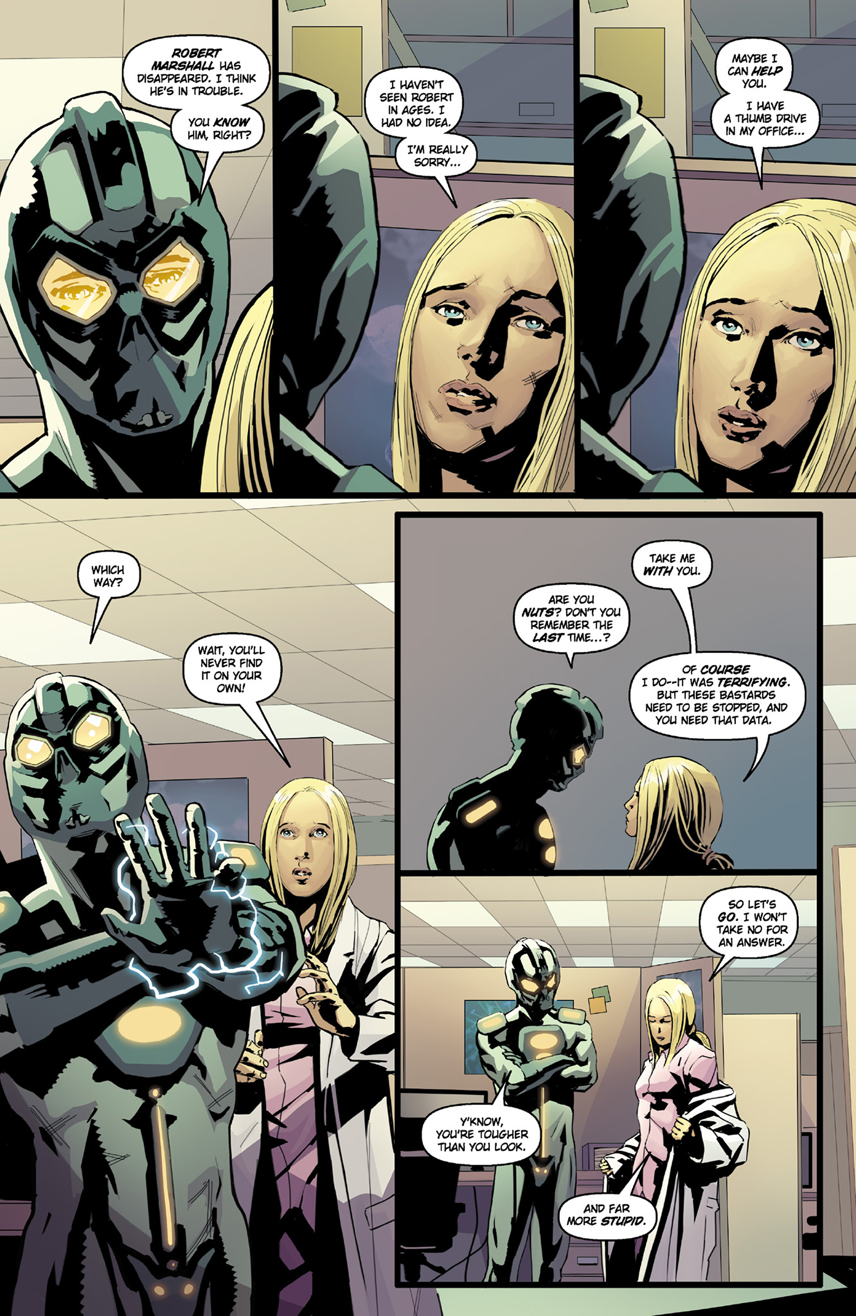 Read online Blackout comic -  Issue #4 - 8