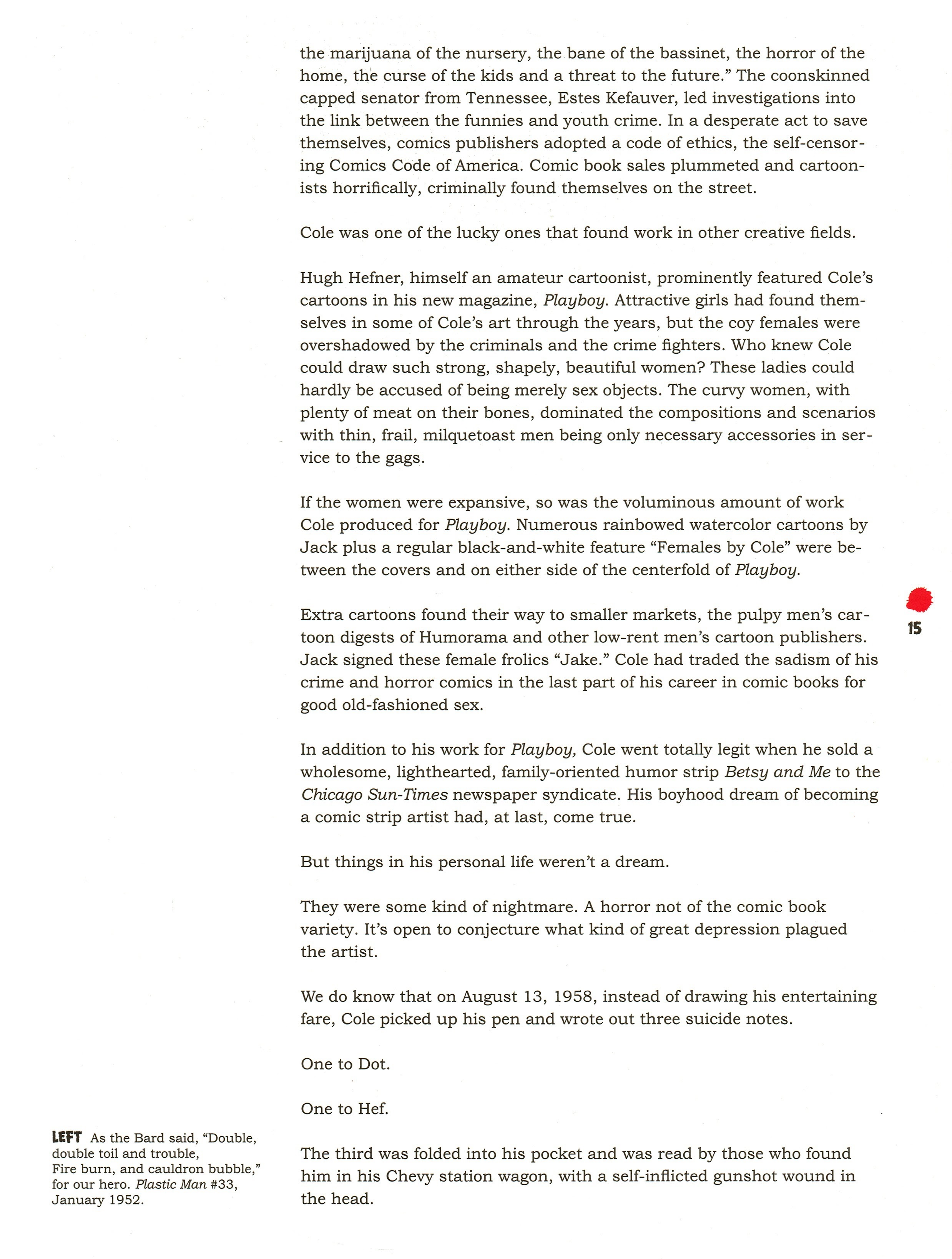 Read online Jack Cole's Deadly Horror comic -  Issue # TPB (Part 1) - 18