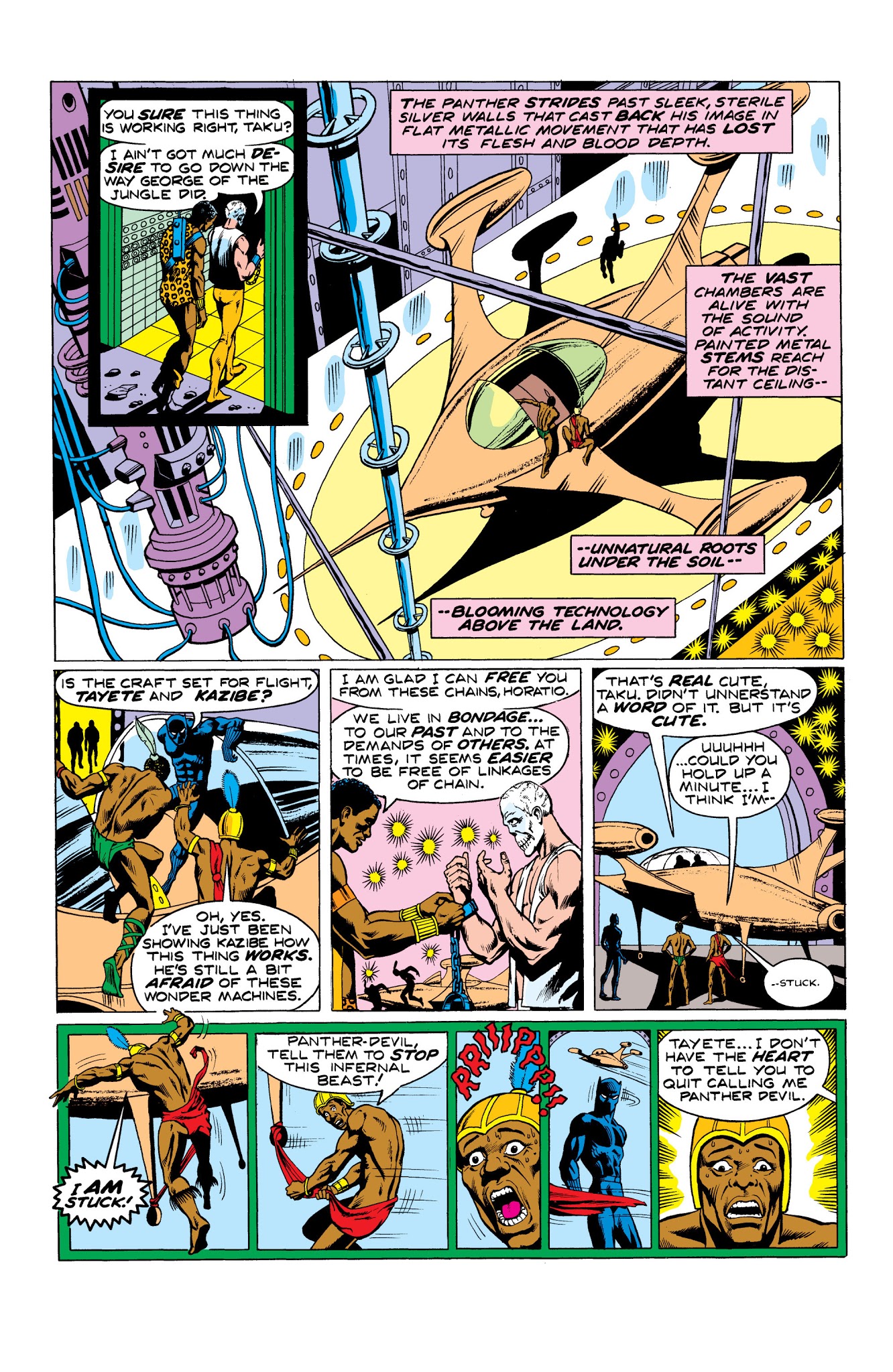 Read online Marvel Masterworks: The Black Panther comic -  Issue # TPB 1 - 214