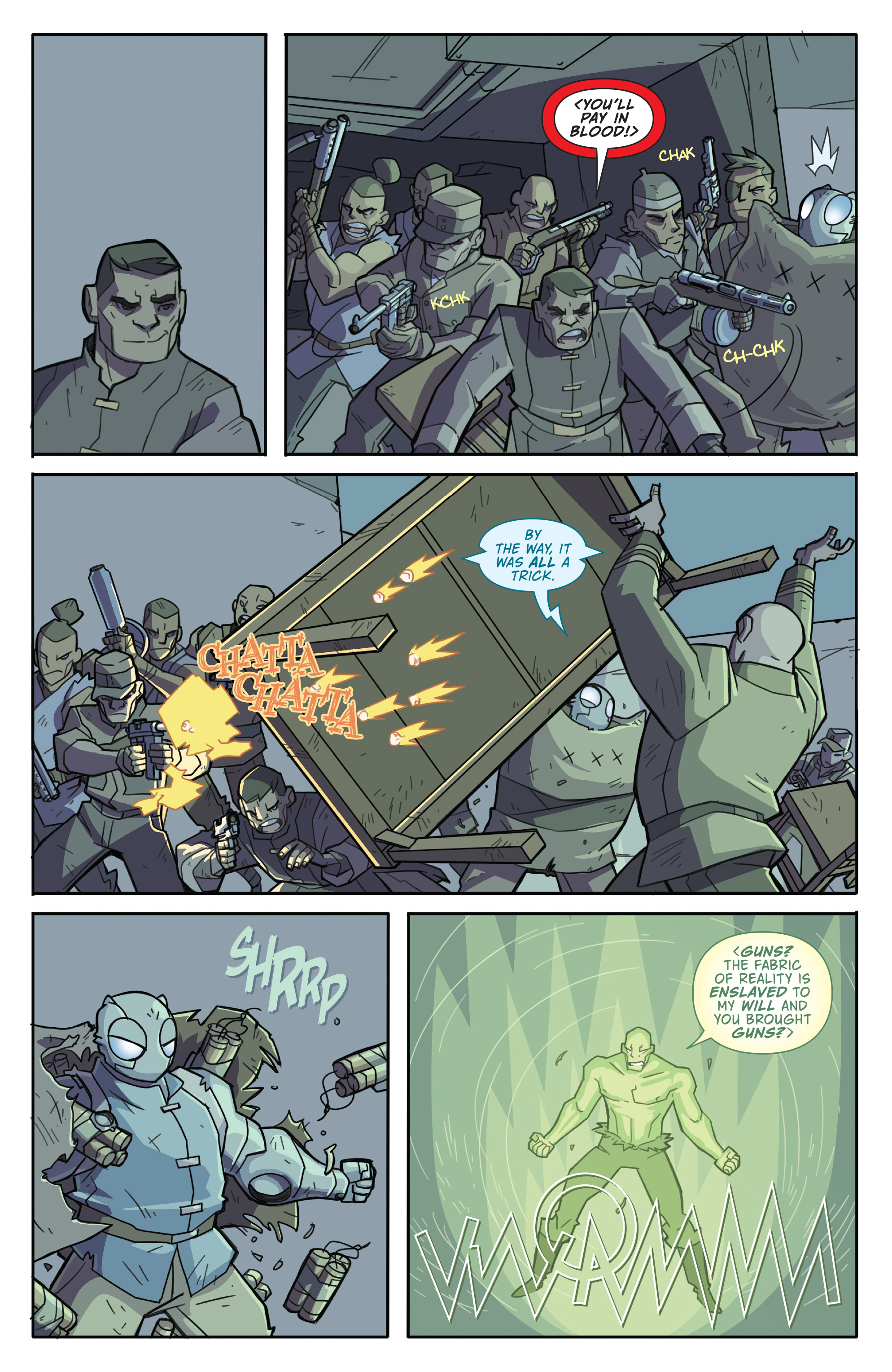 Read online Atomic Robo and the Temple of Od comic -  Issue #4 - 16