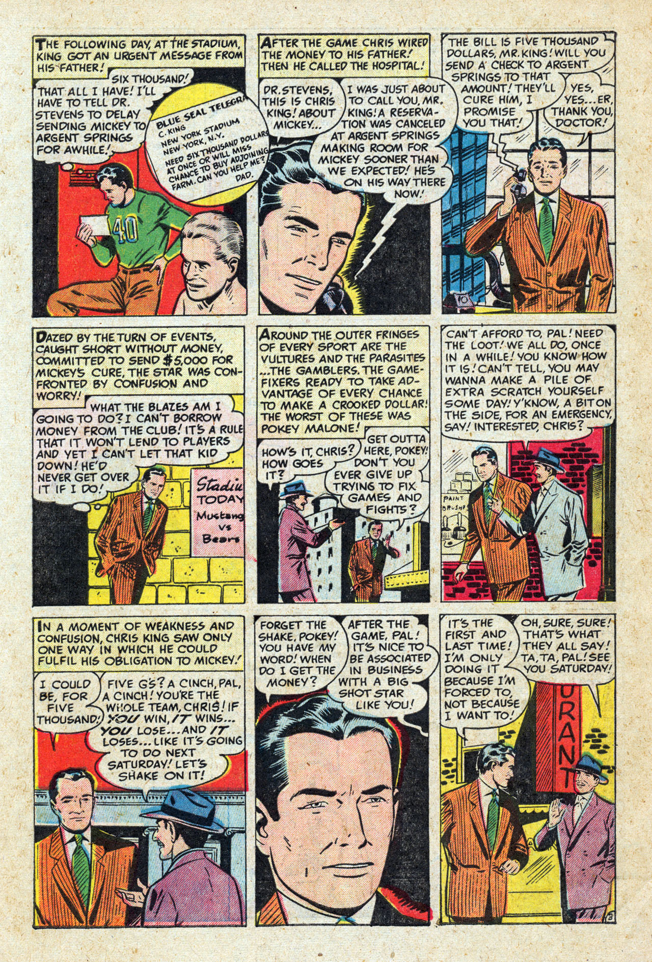 Read online Sports Action comic -  Issue #5 - 30