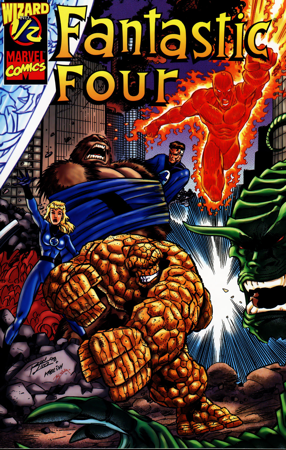 Read online Fantastic Four (1998) comic -  Issue #0.5 - 1