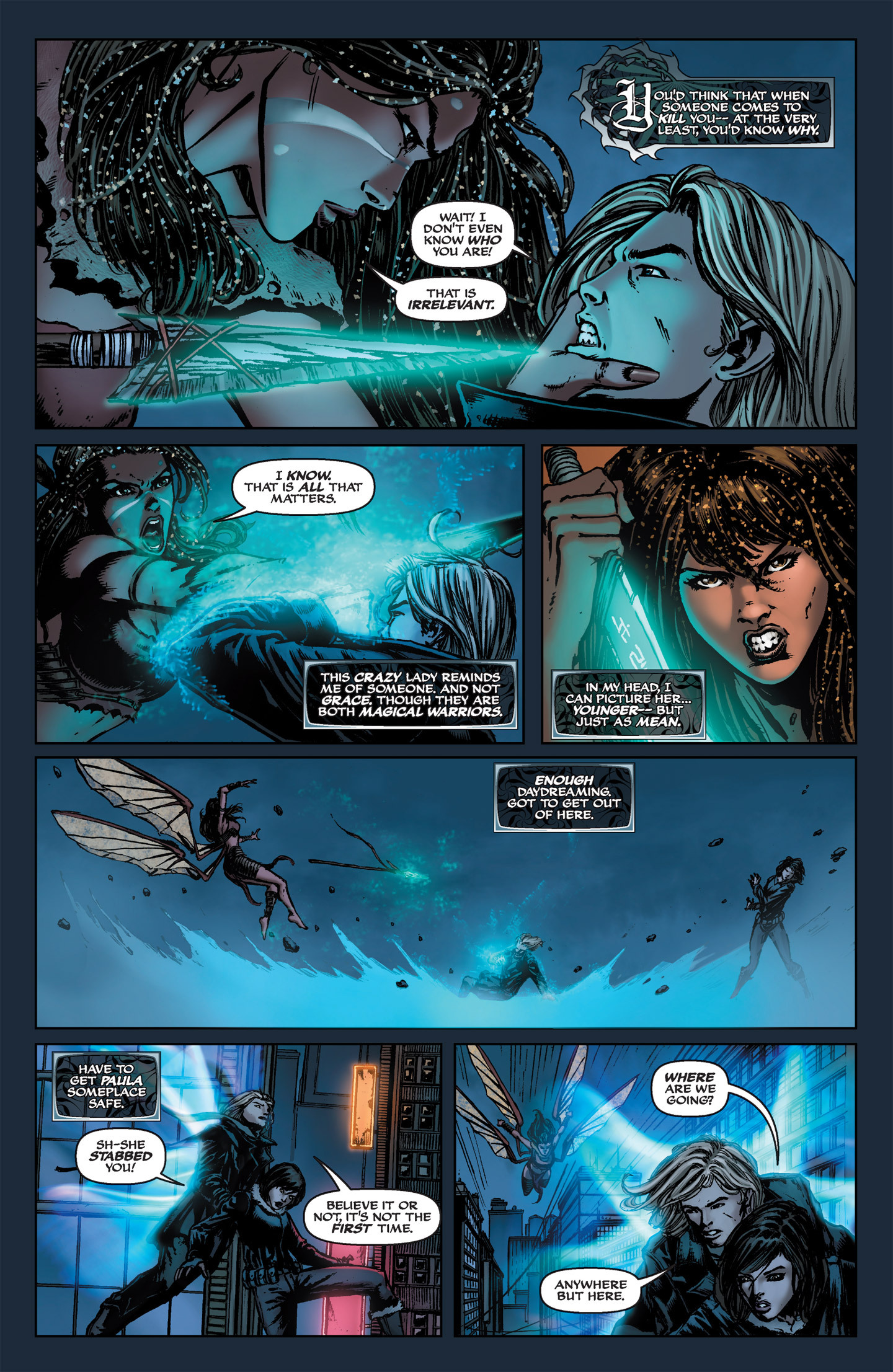 Read online Michael Turner's Soulfire (2011) comic -  Issue #4 - 4