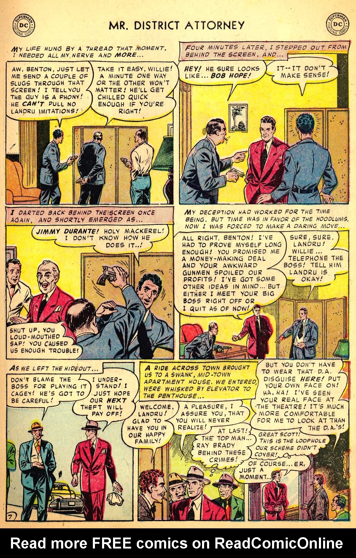 Read online Mr. District Attorney comic -  Issue #30 - 9