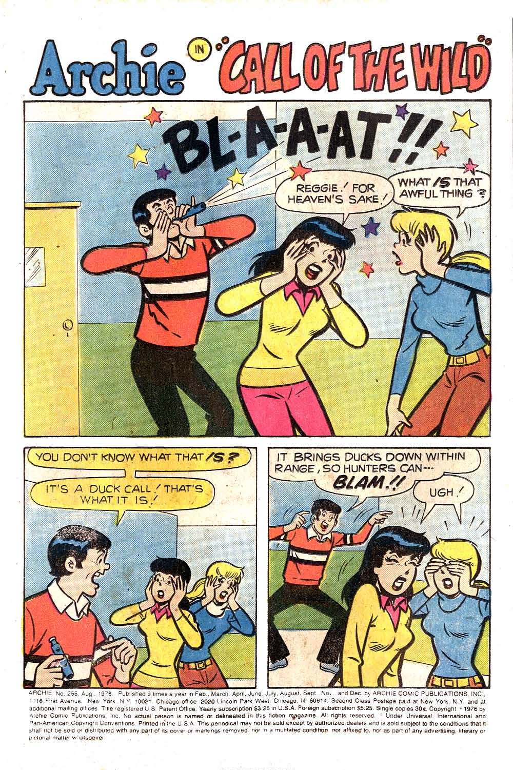 Read online Archie (1960) comic -  Issue #255 - 3