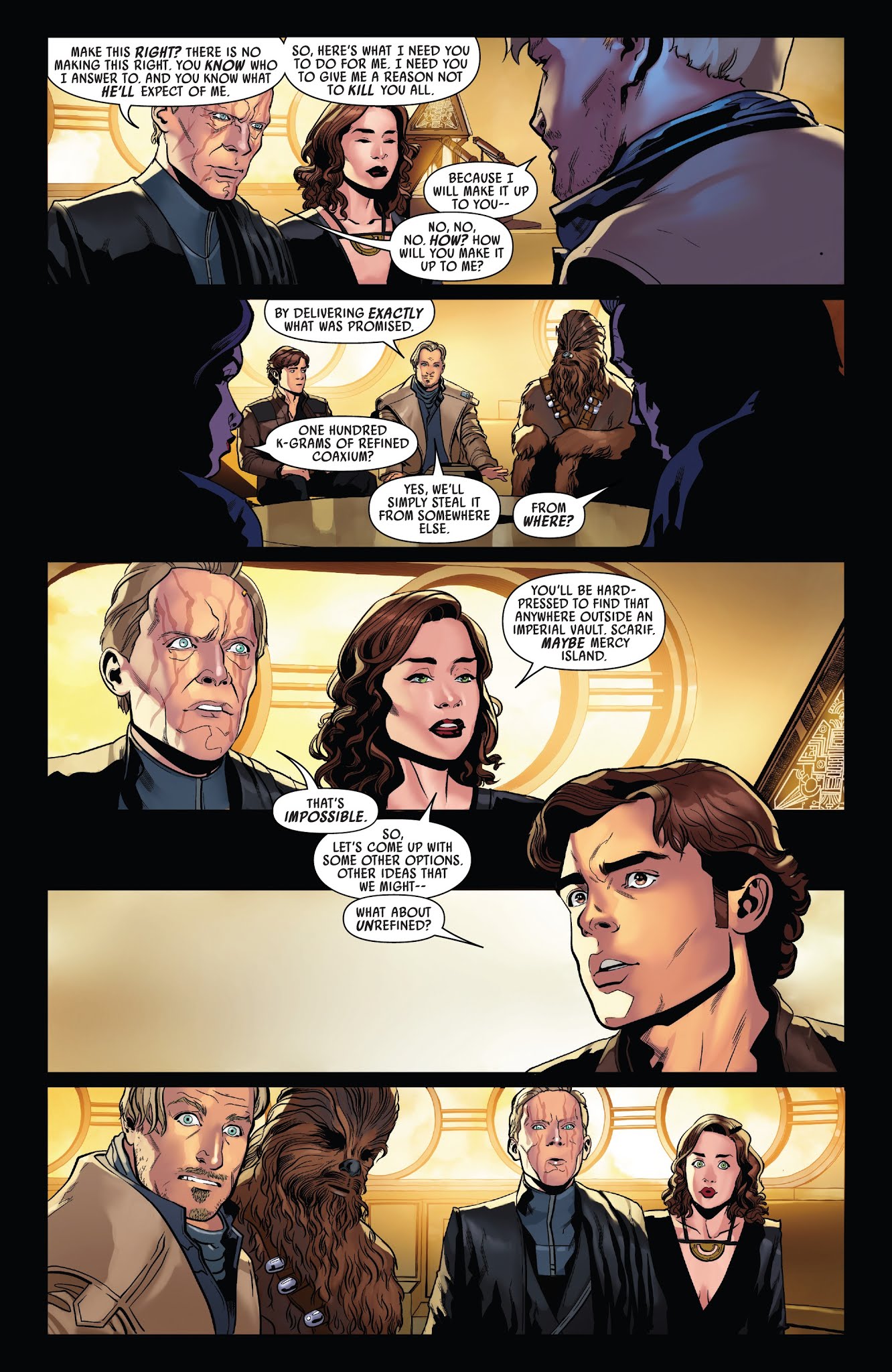 Read online Solo: A Star Wars Story Adaptation comic -  Issue #3 - 8