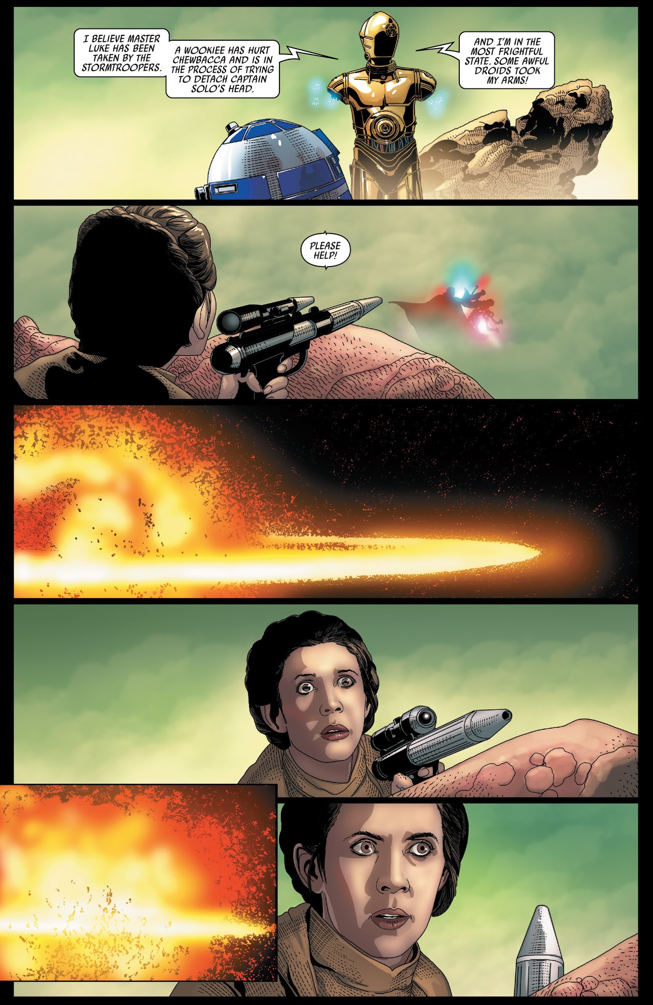 Read online Star Wars: Vader Down comic -  Issue # TPB - 129