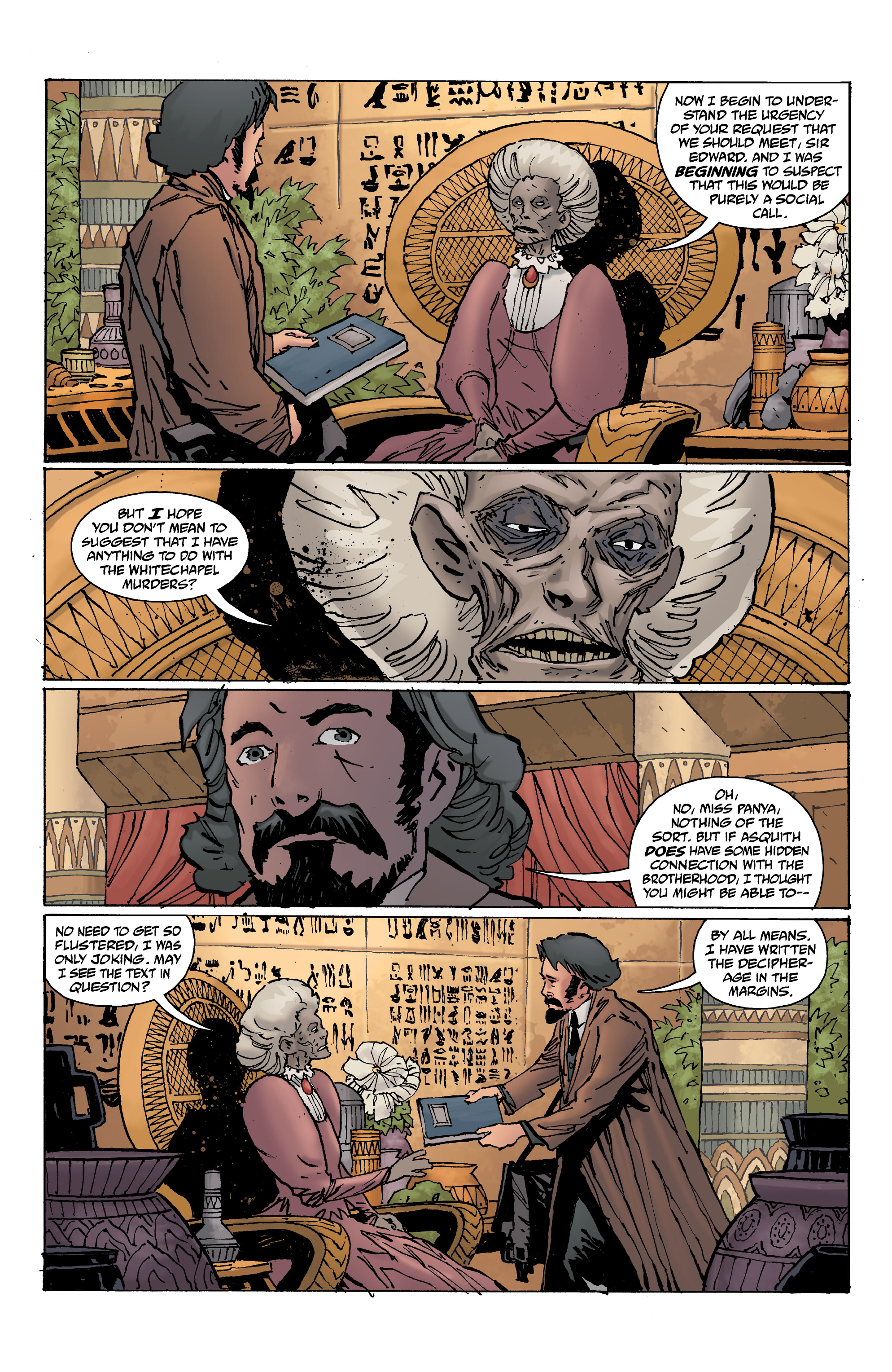 Read online Witchfinder: The Reign of Darkness comic -  Issue #3 - 4