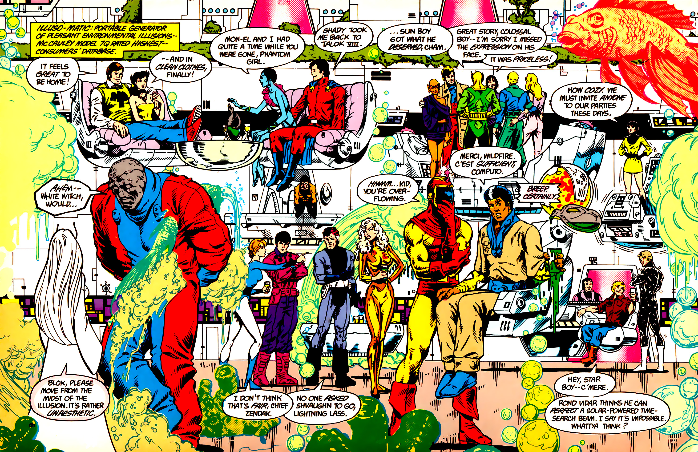 Read online Legion of Super-Heroes (1984) comic -  Issue #9 - 8