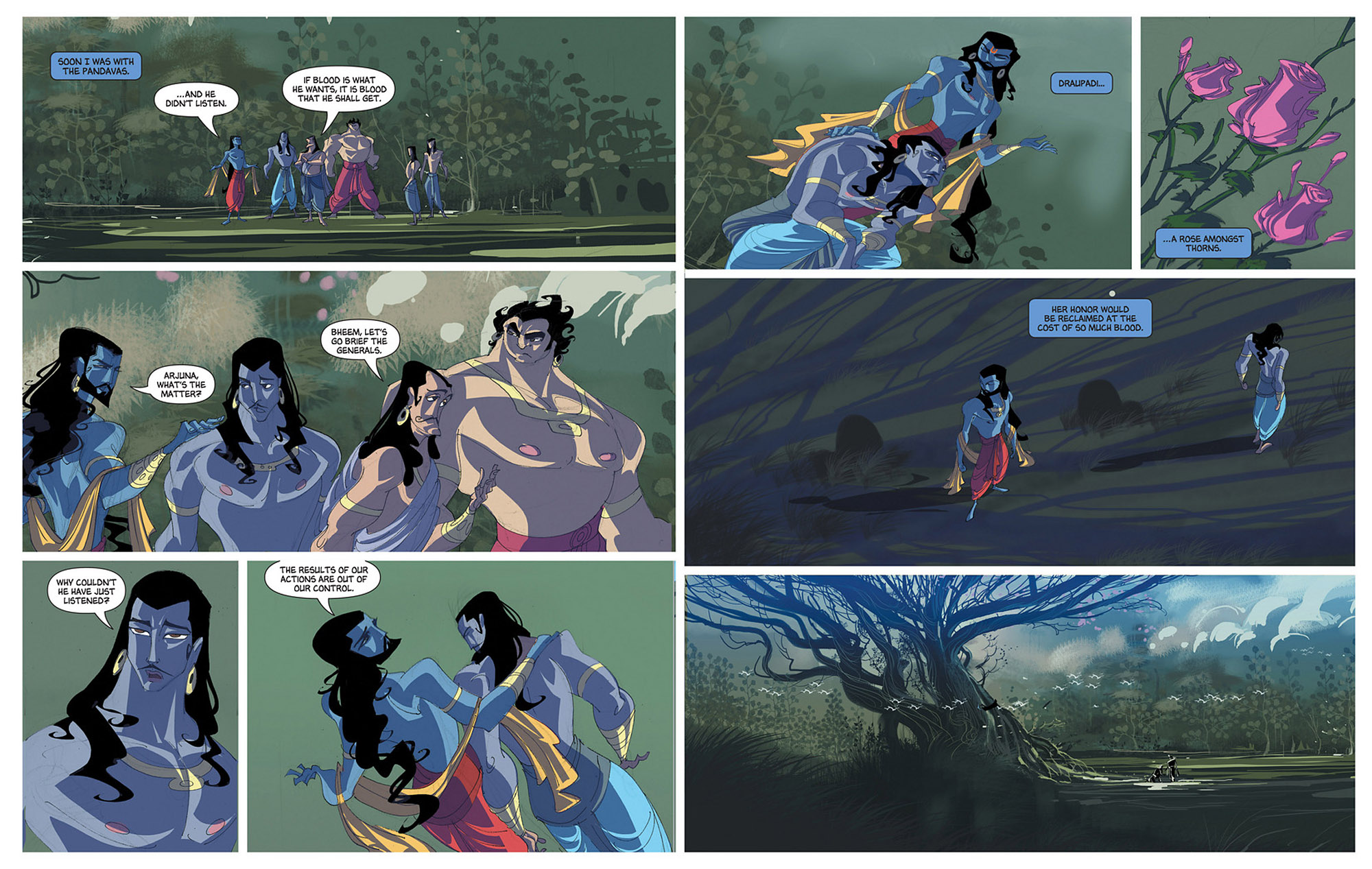 Read online Krishna: A Journey Within comic -  Issue # TPB (Part 2) - 15