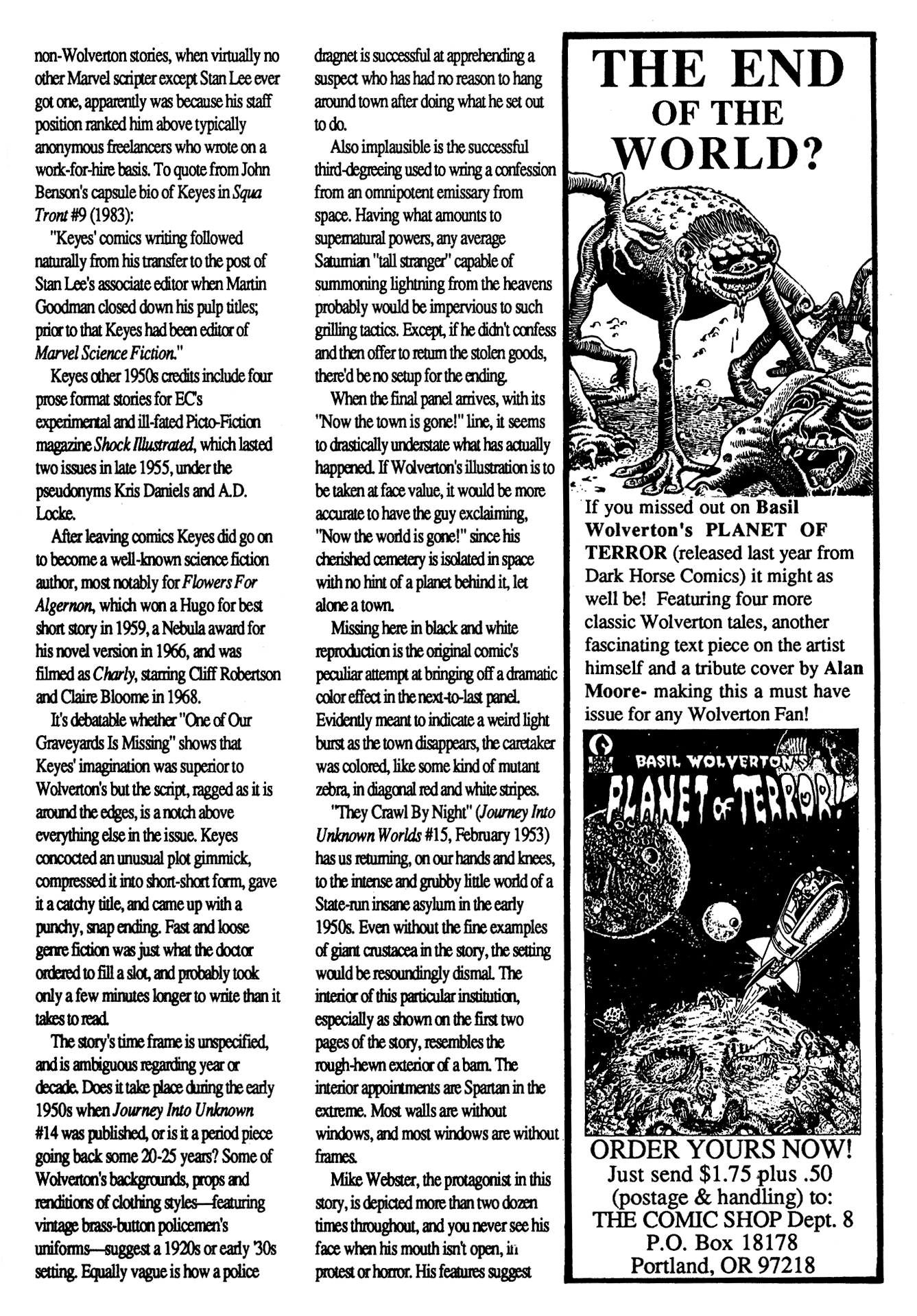 Read online Basil Wolverton's Gateway to Horror comic -  Issue # Full - 25