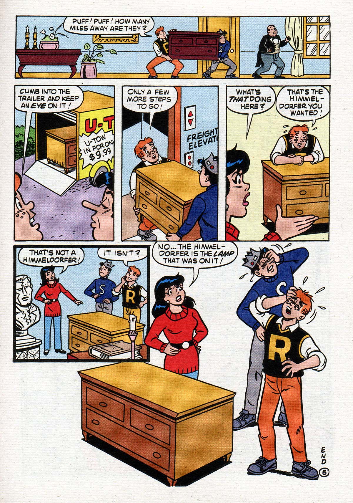 Read online Jughead's Double Digest Magazine comic -  Issue #94 - 100