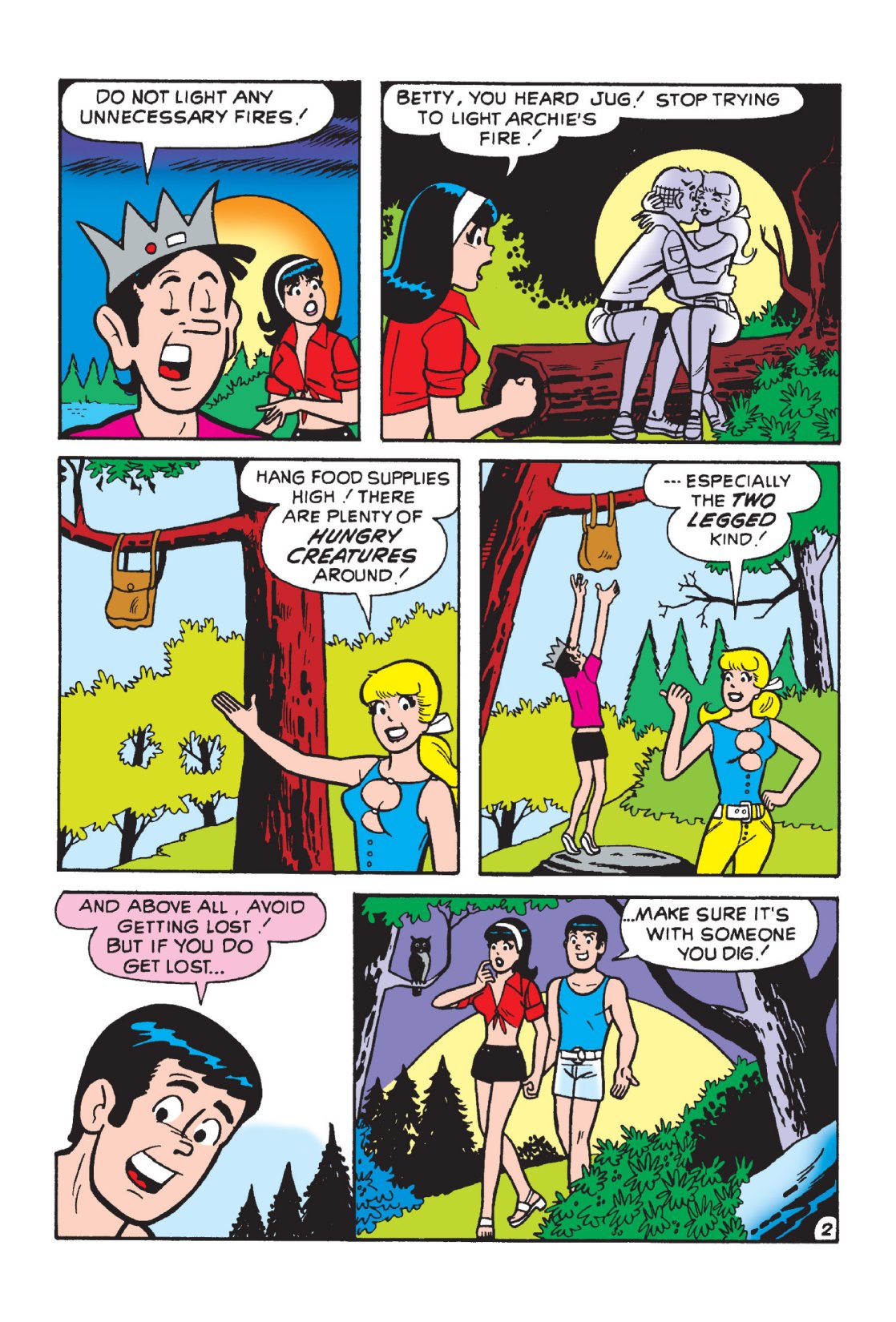 Read online Archie's Camp Tales comic -  Issue # TPB - 60