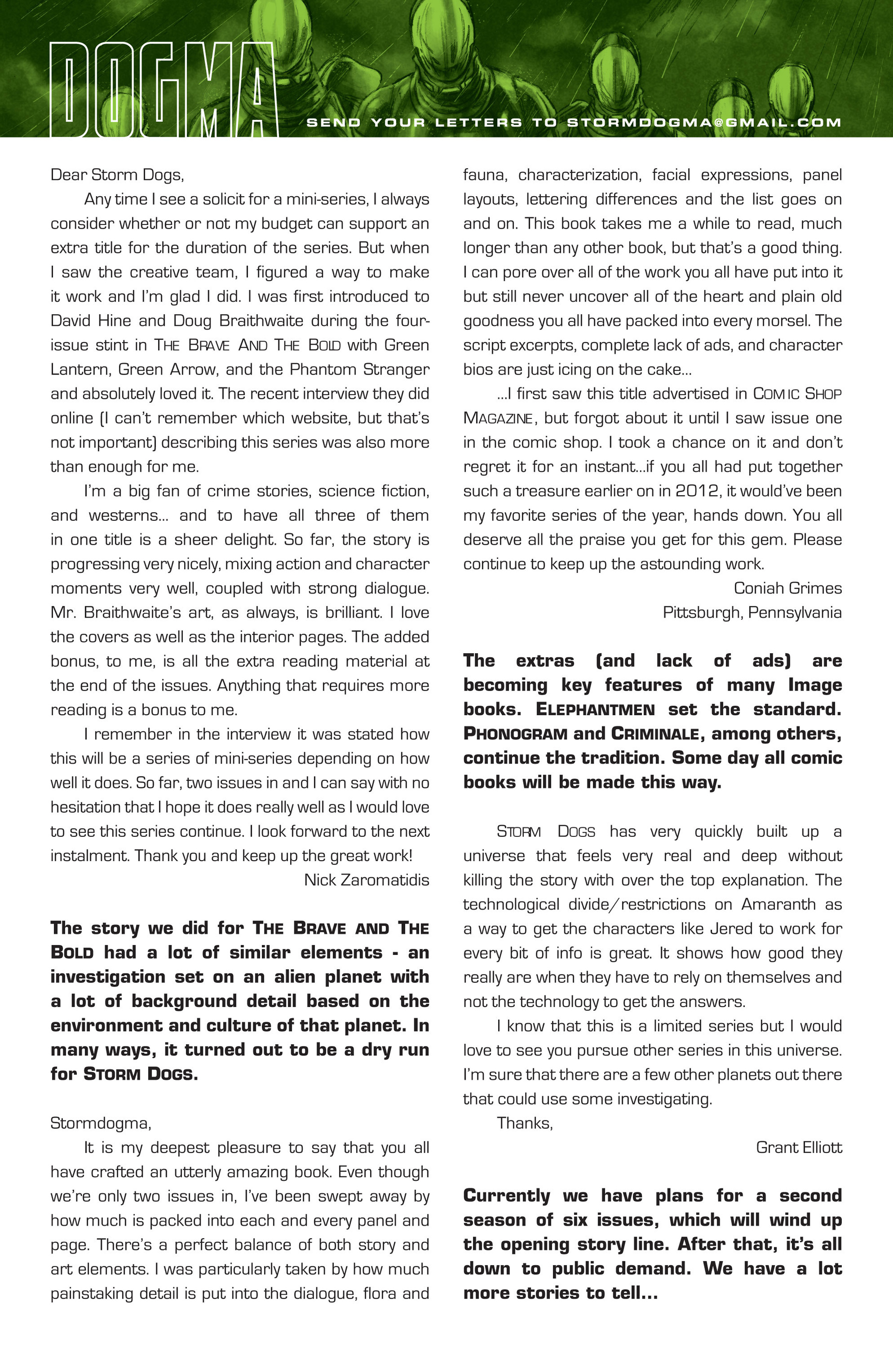 Read online Storm Dogs comic -  Issue #4 - 30