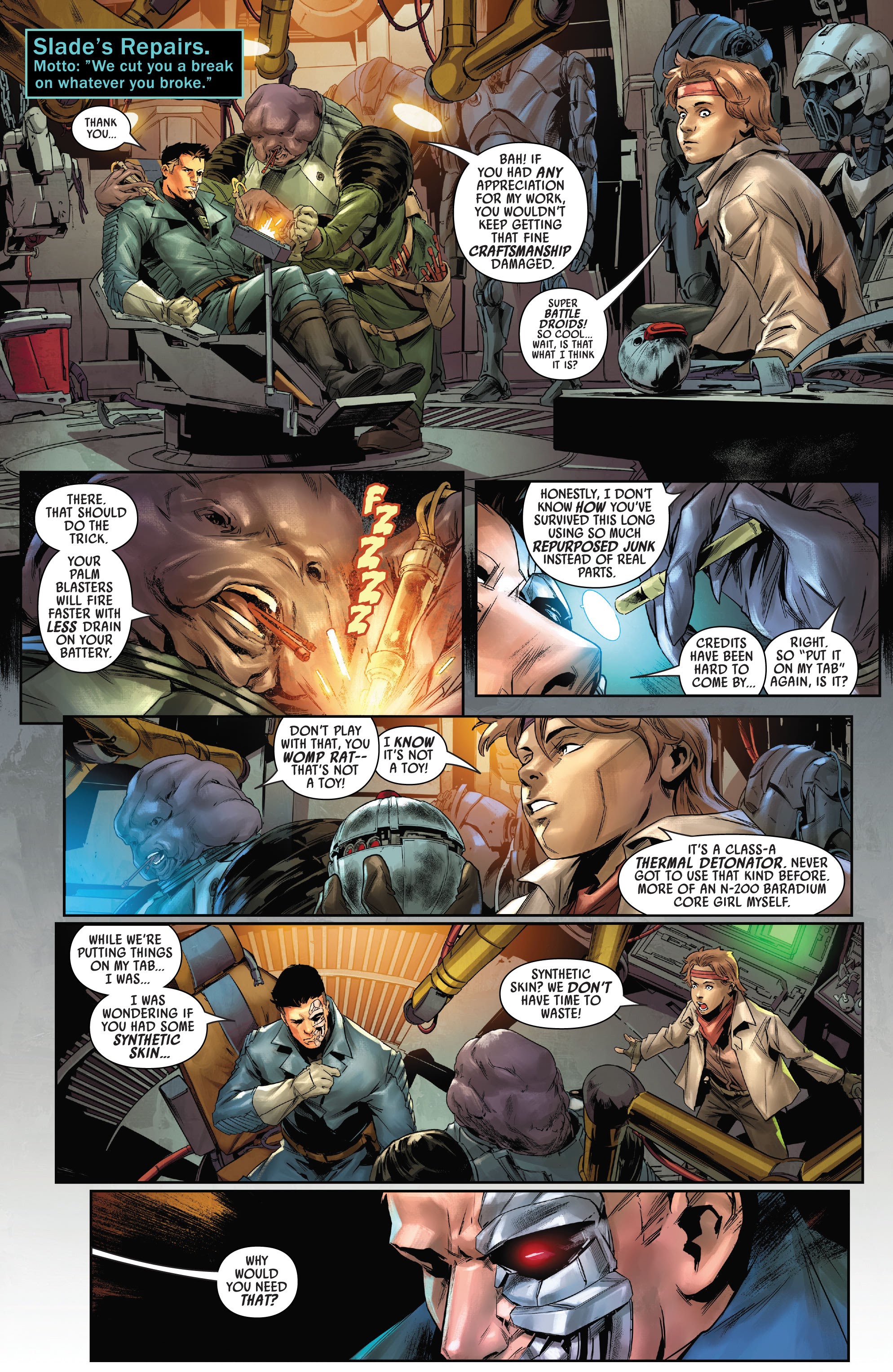 Read online Star Wars: Bounty Hunters comic -  Issue #6 - 15