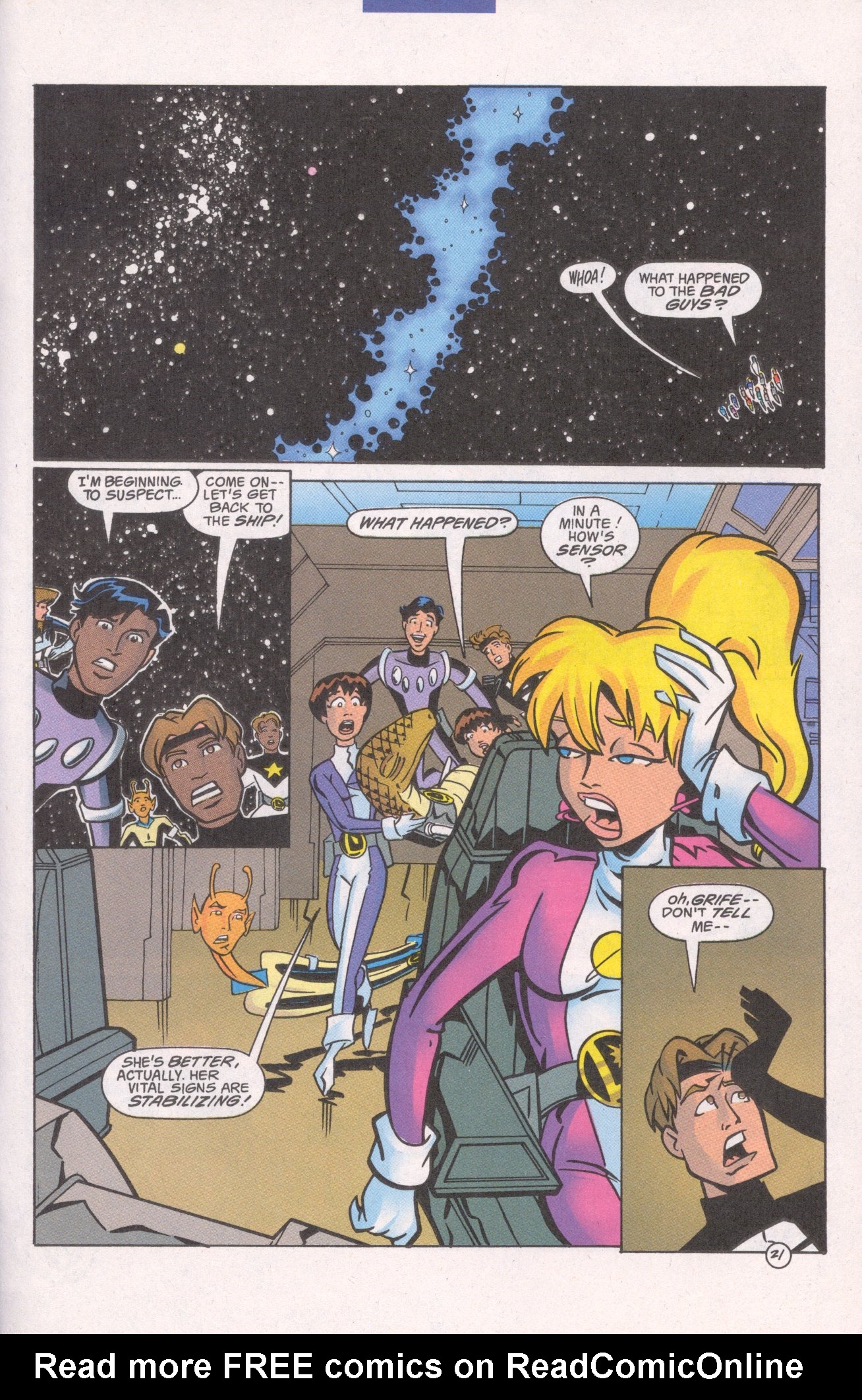 Read online Adventures in the DC Universe comic -  Issue #10 - 23