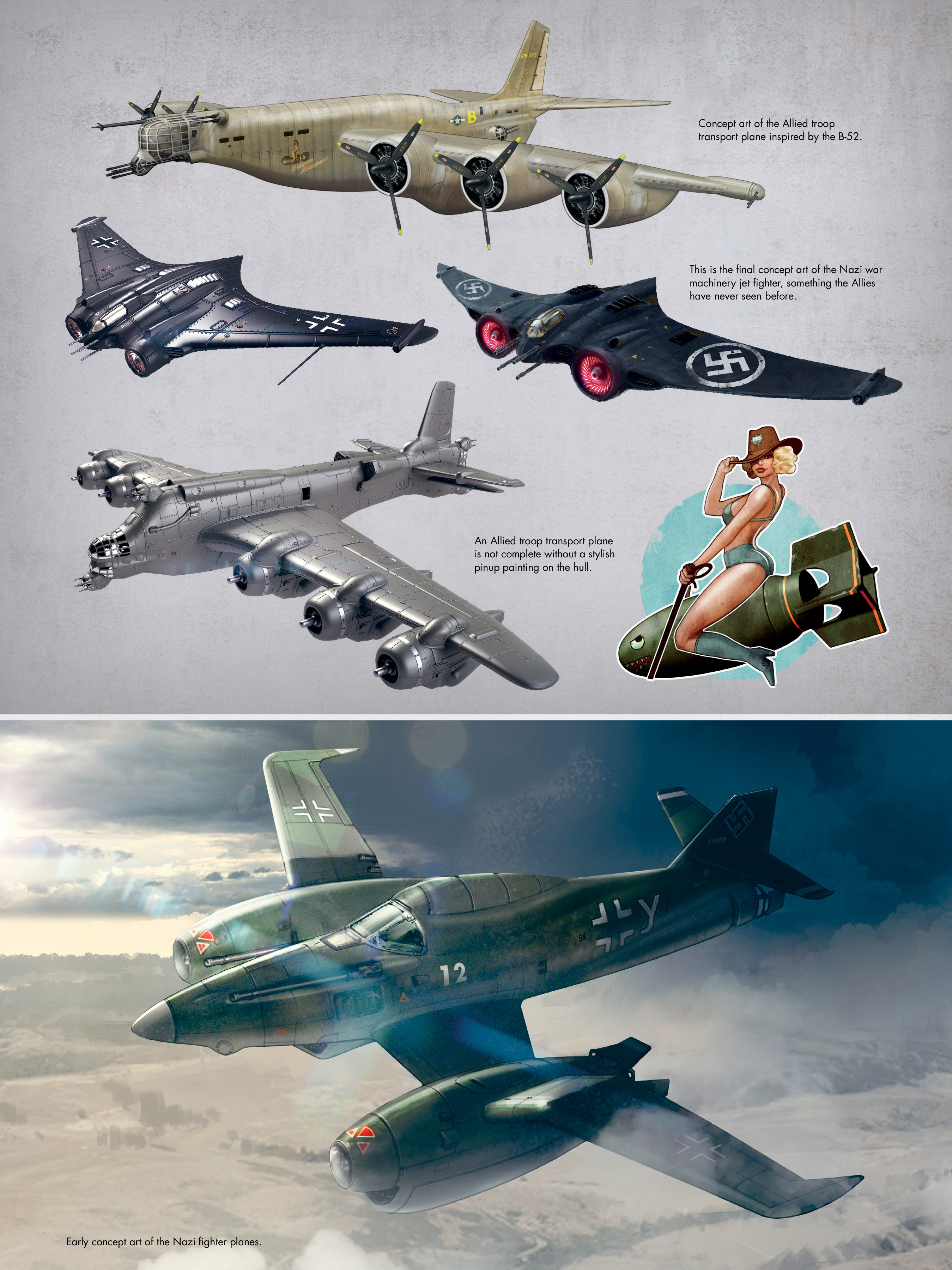 Read online The Art of Wolfenstein: The New Order comic -  Issue # TPB (Part 1) - 24