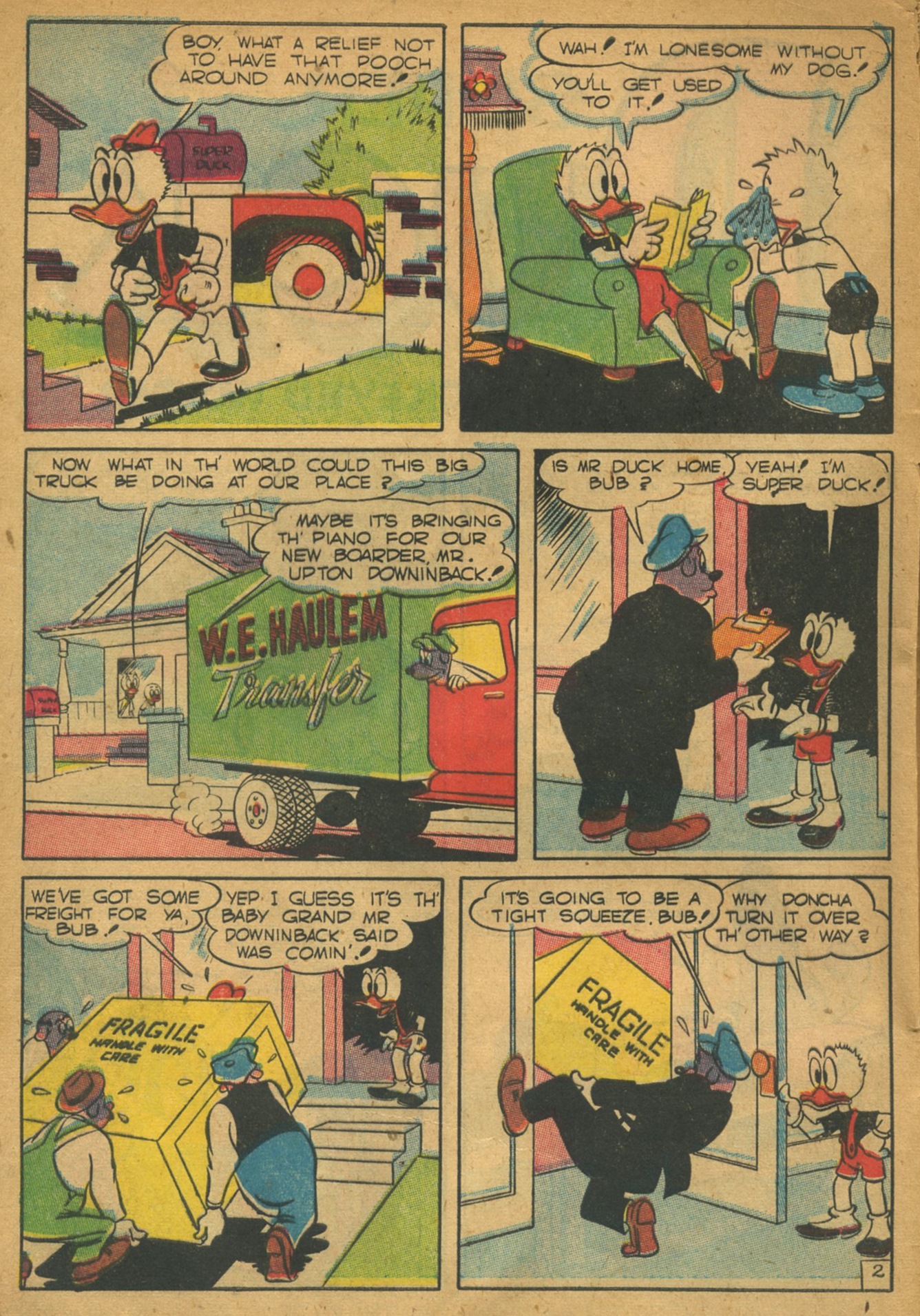 Read online Super Duck Comics comic -  Issue #13 - 4