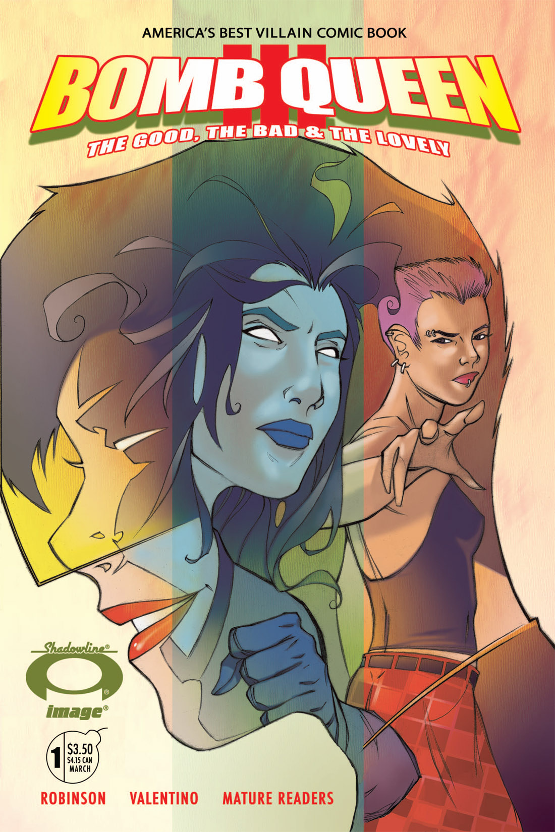 Read online Bomb Queen III: The Good, The Bad & The Lovely comic -  Issue #1 - 1